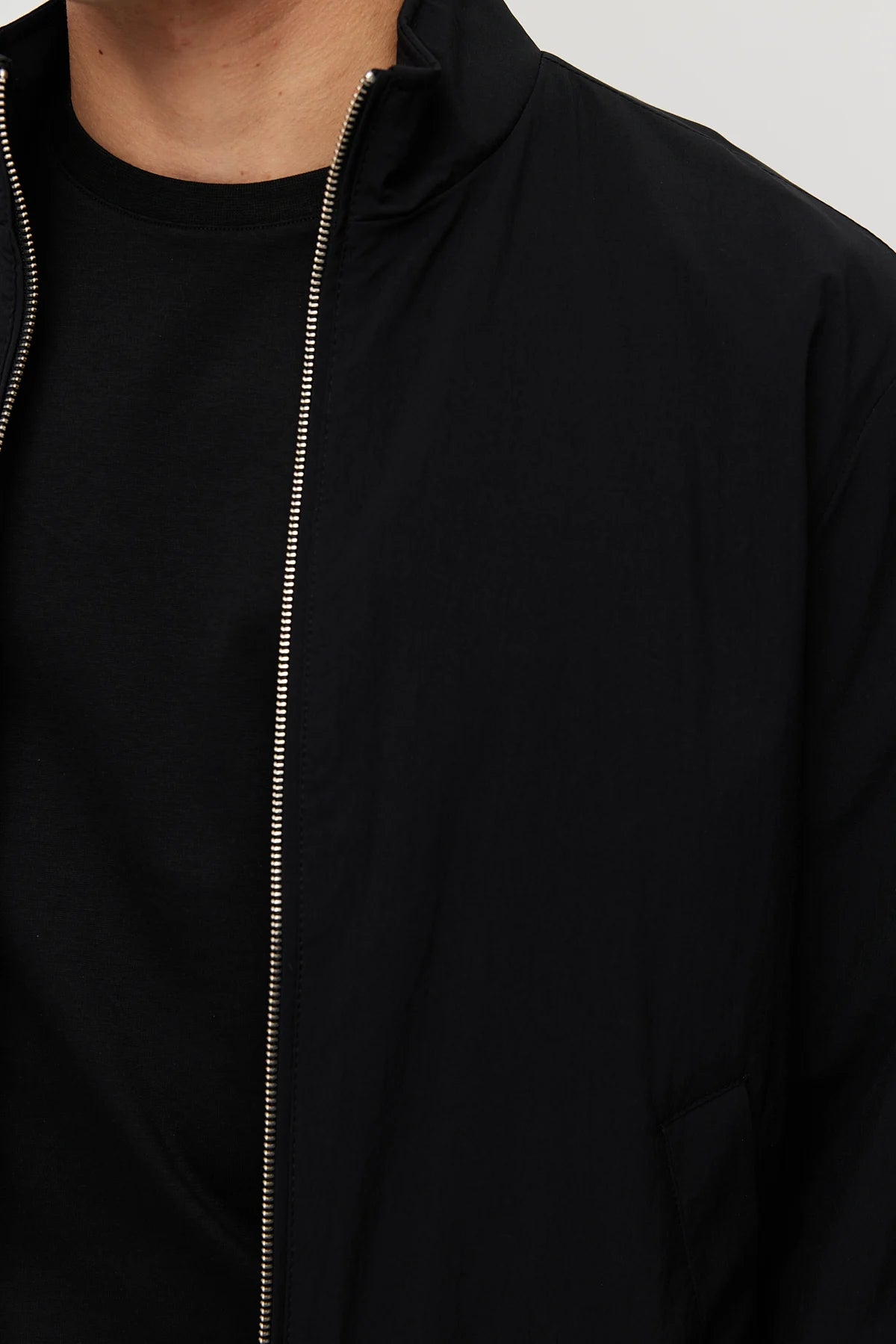 Men's Straight Cut Double Zip Jacket