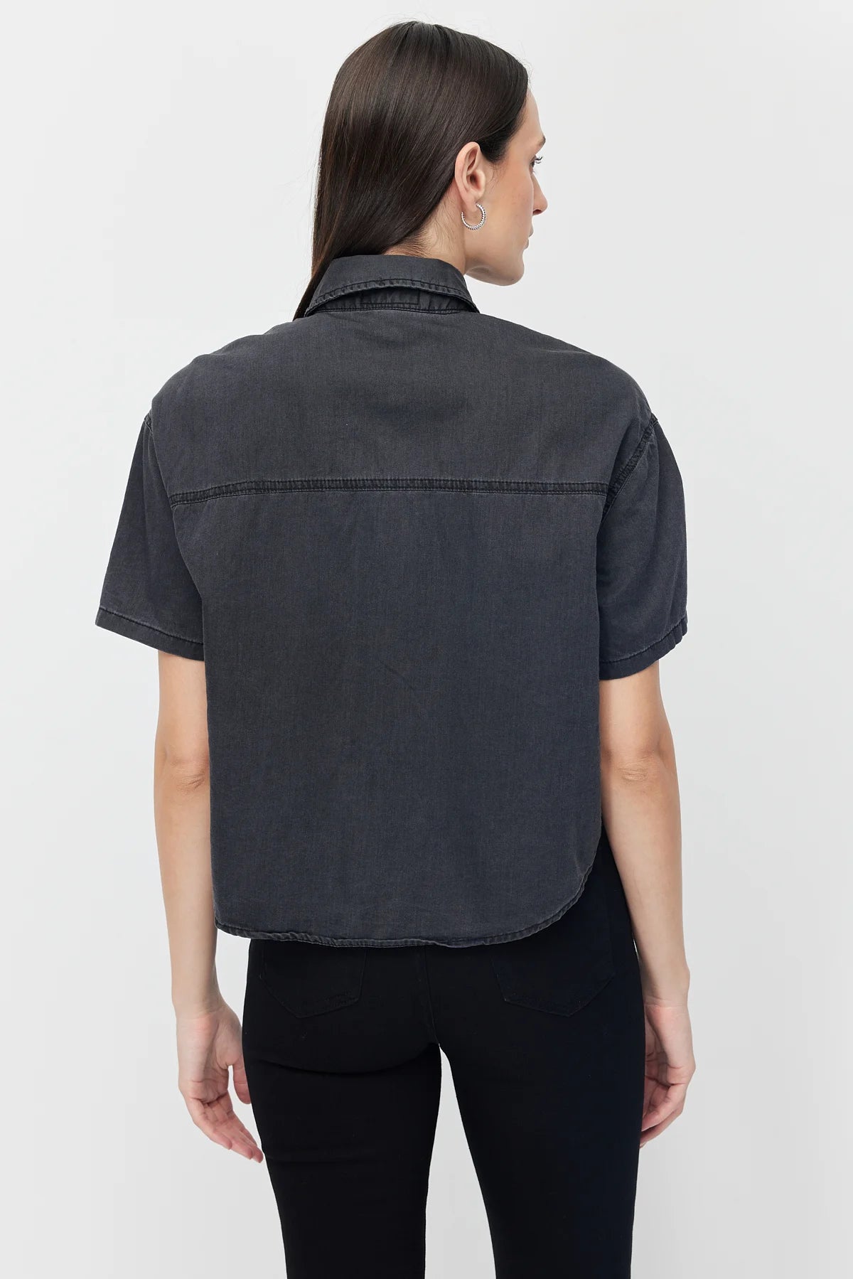 Women's Oversize Denim Shirt