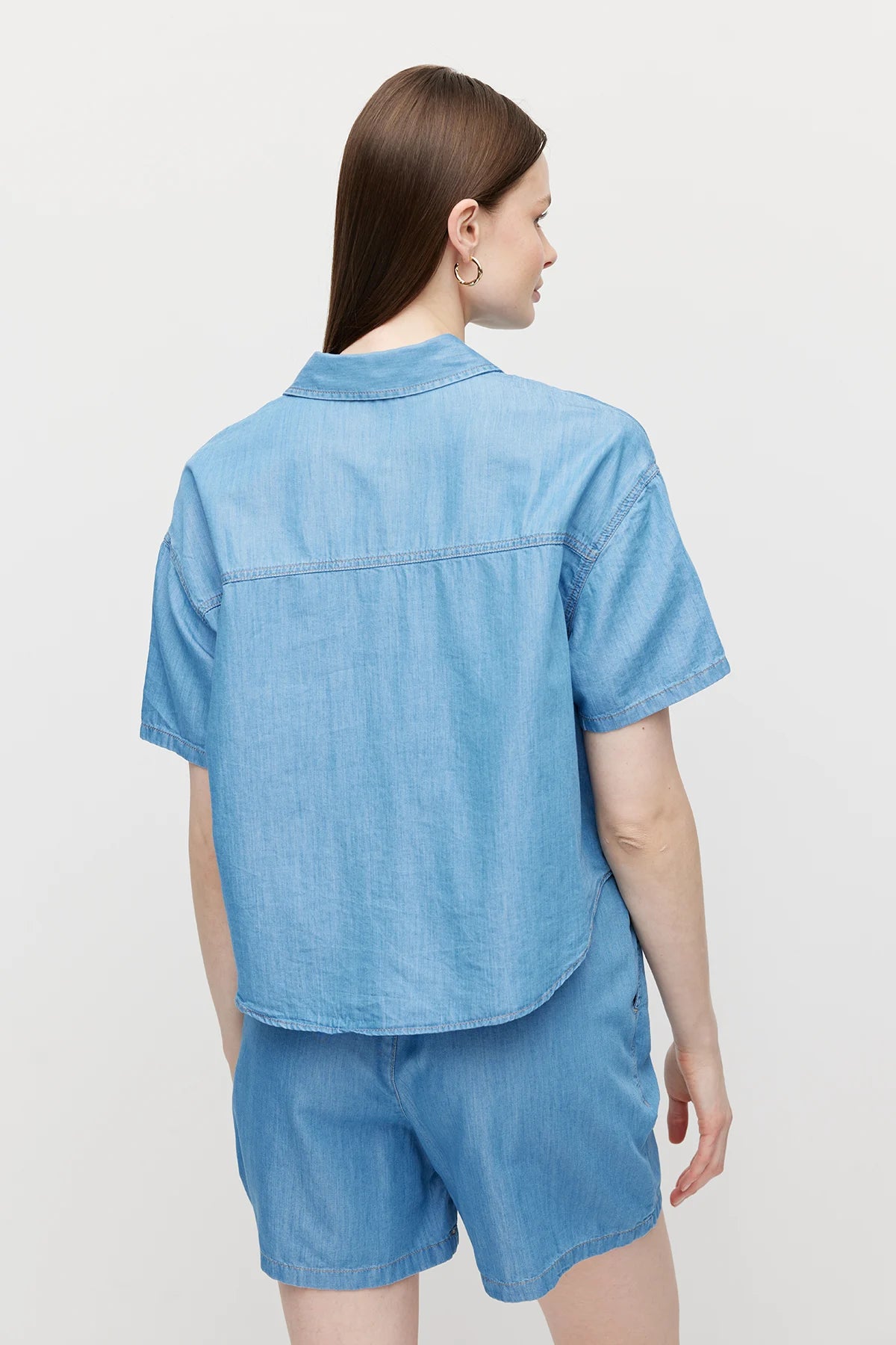 Women's Oversize Denim Shirt