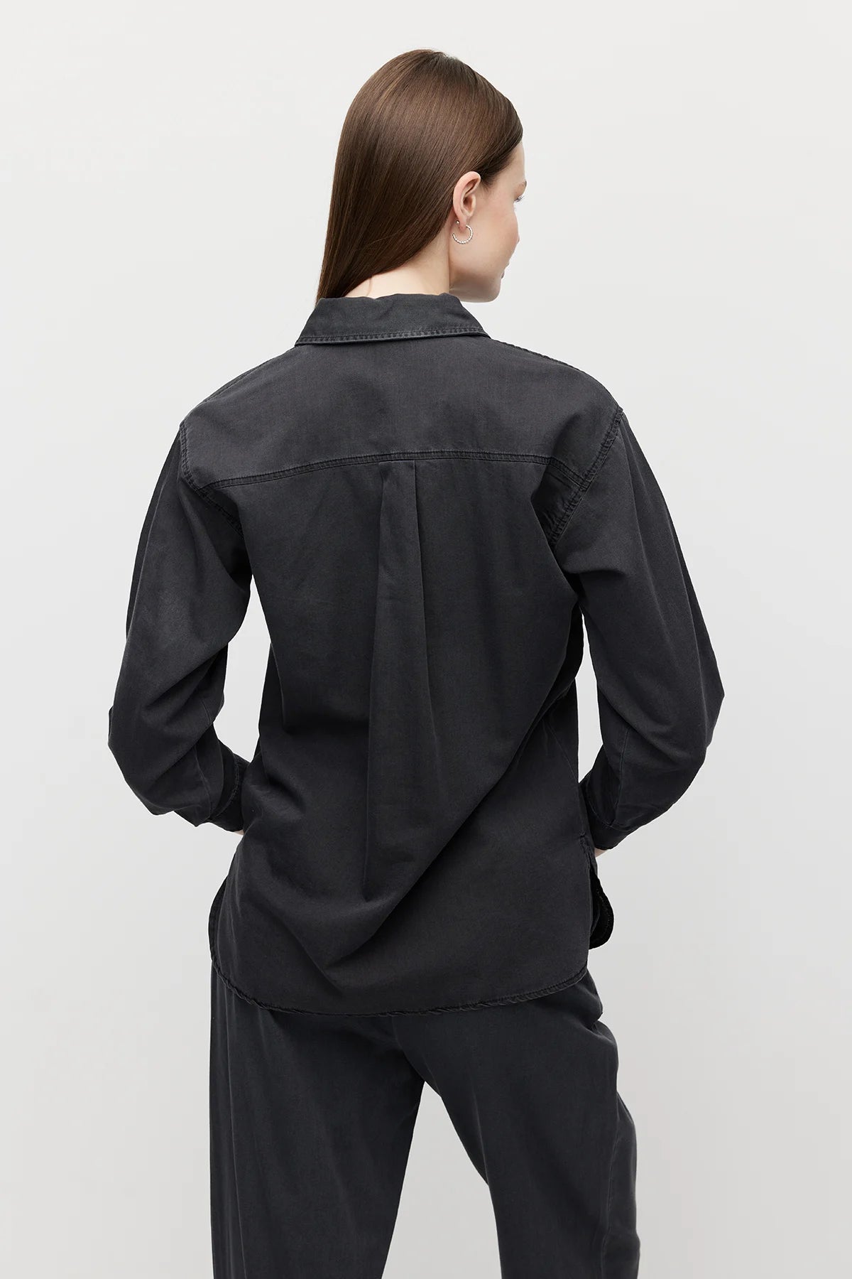 Women's Basic Denim Shirt