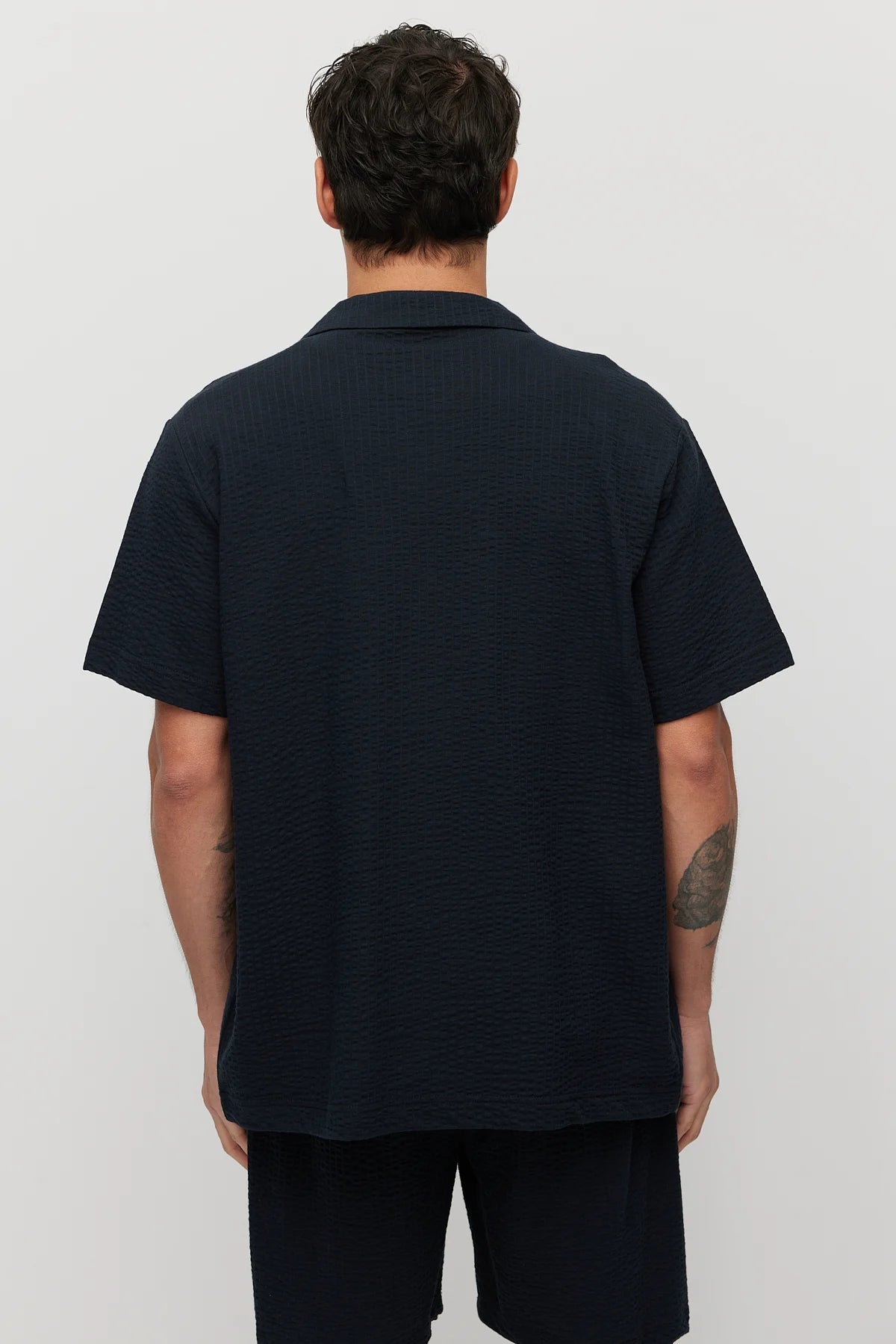 Men's Textured Relaxed Fit Shirt