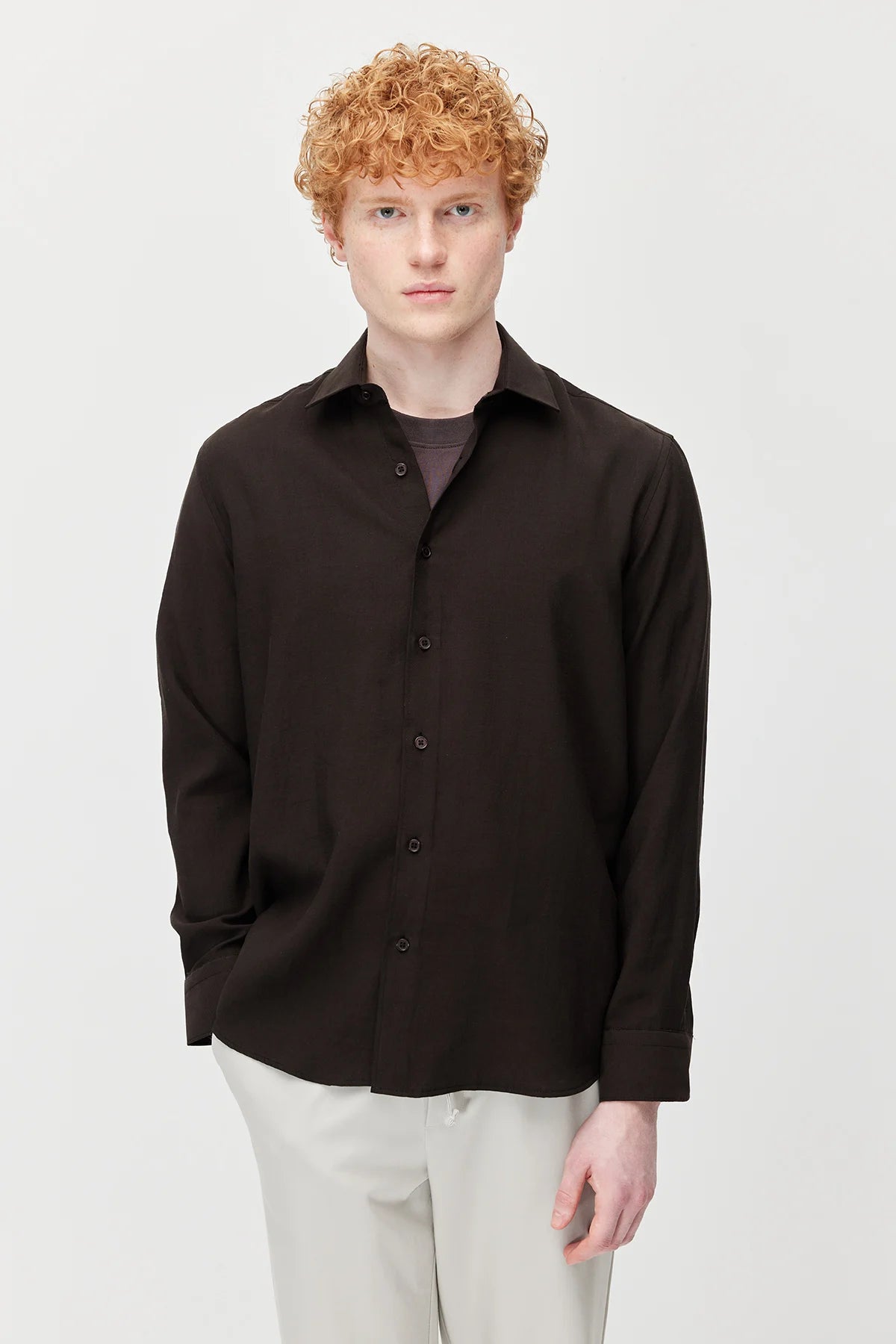 Men's Regular Tencel Shirt