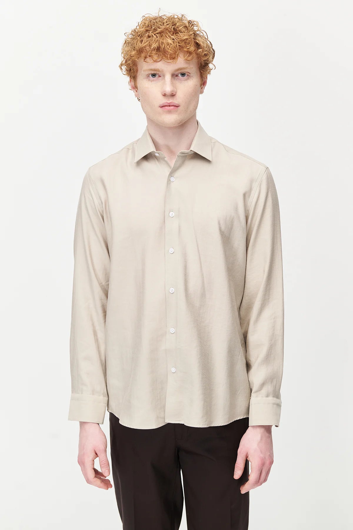 Men's Regular Tencel Shirt