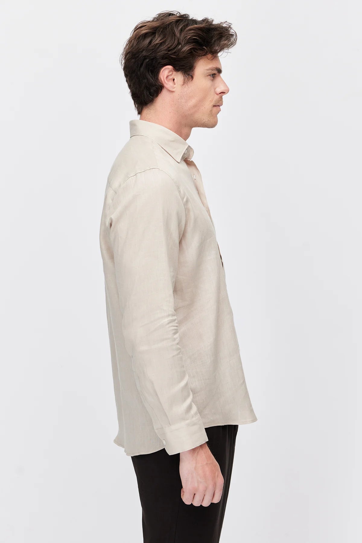 Men's Linen Regular Shirt