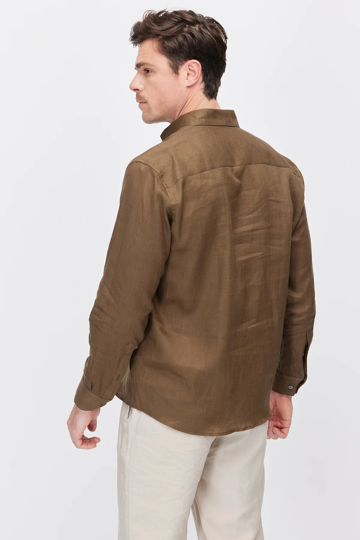 Men's Linen Regular Shirt