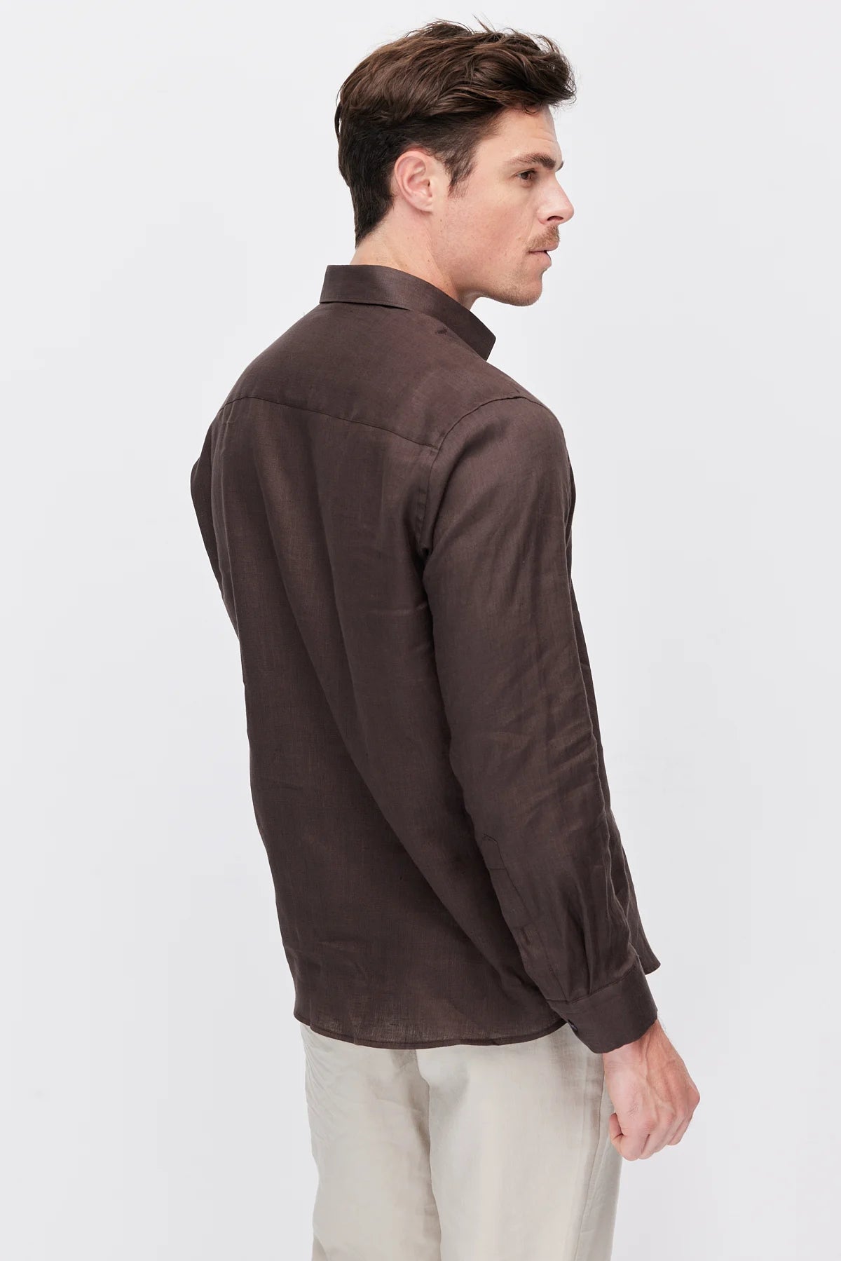 Men's Linen Regular Shirt