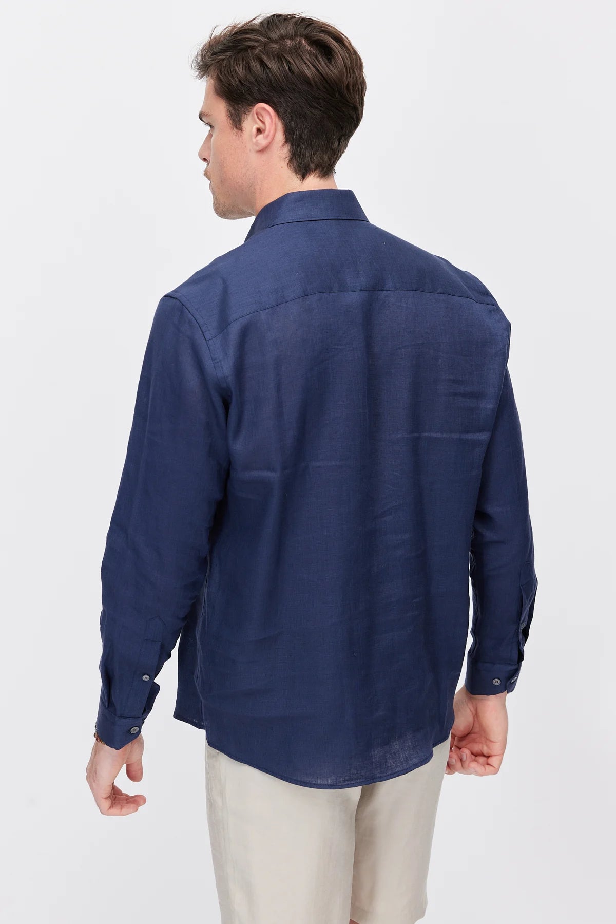Men's Linen Regular Shirt