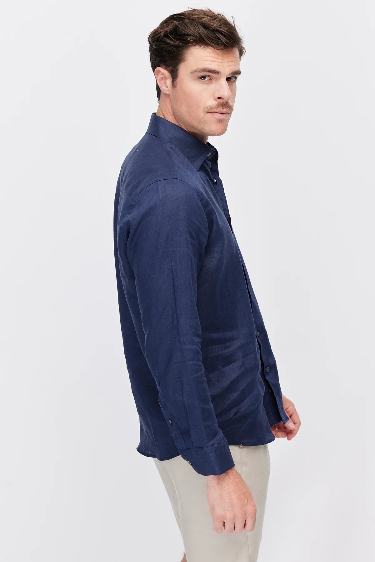 Men's Linen Regular Shirt