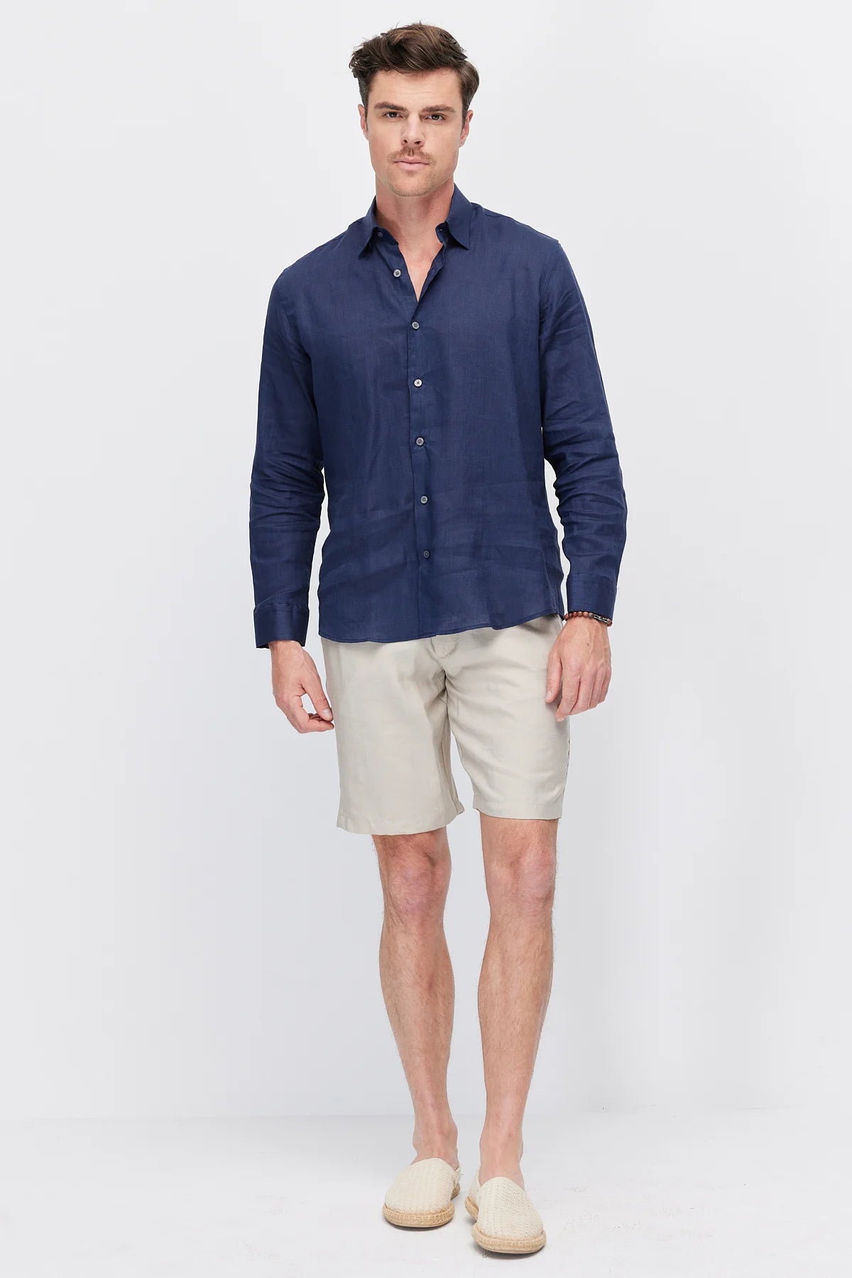 Men's Linen Regular Shirt
