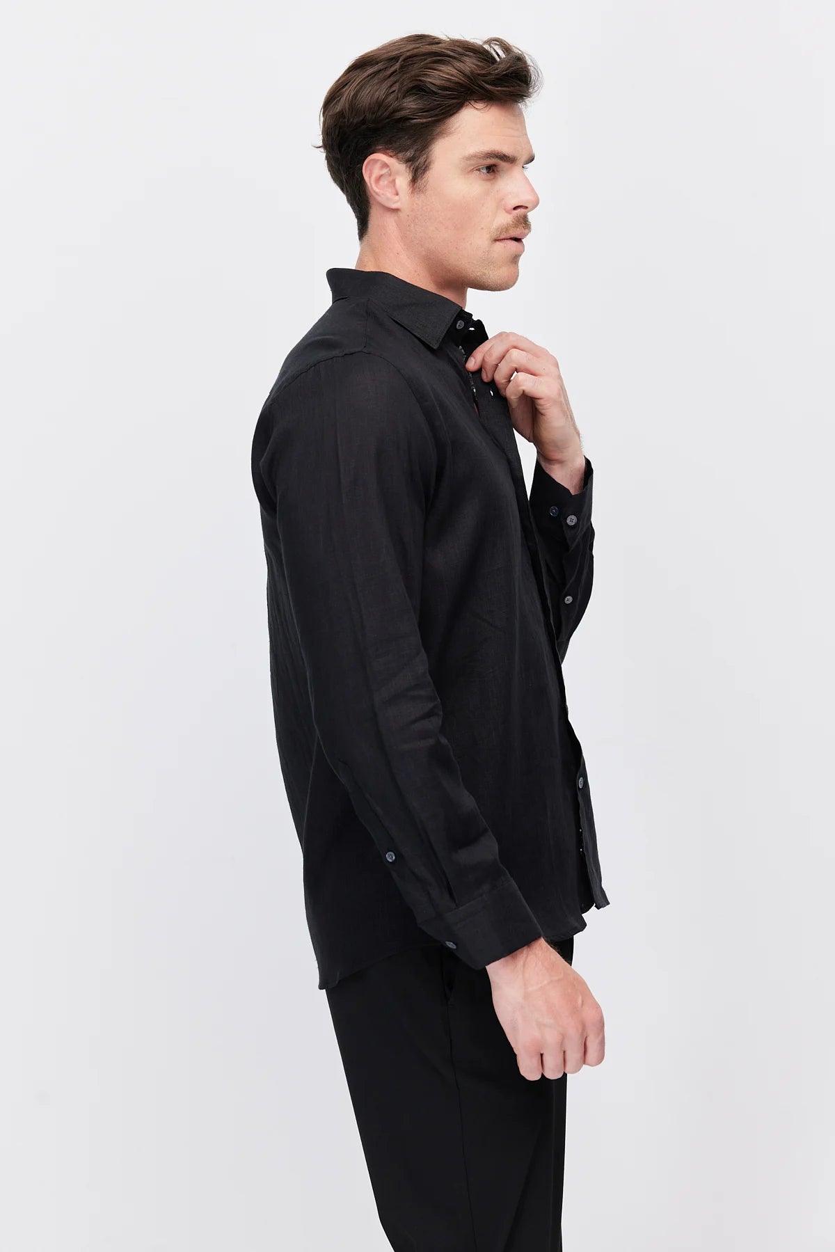 Men's Linen Regular Shirt