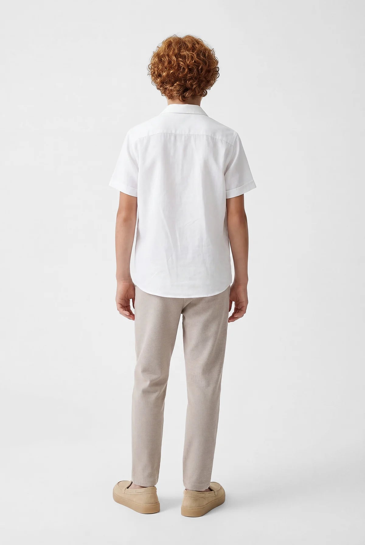 قميص قصير الأكمام للأولاد