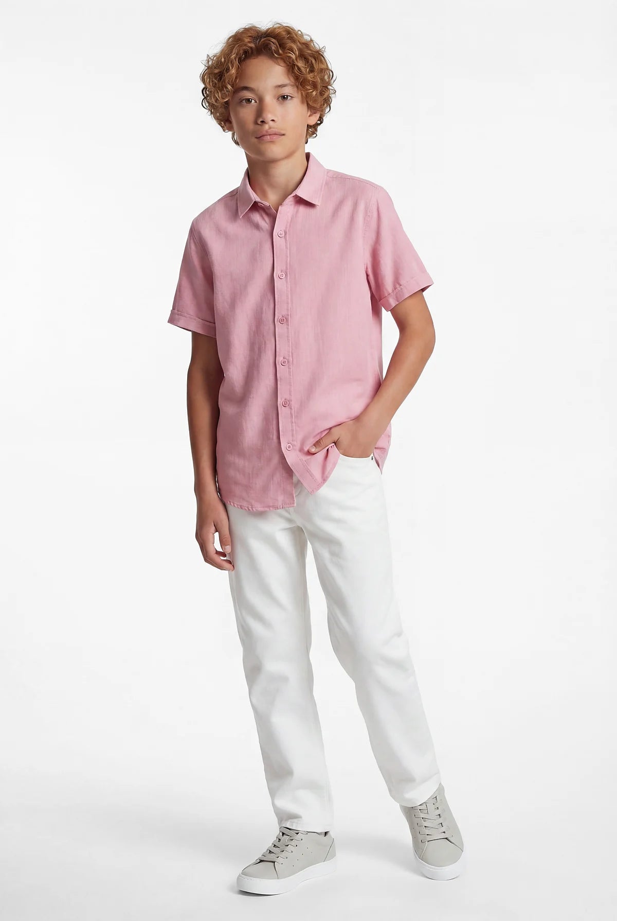Boys' Short-Sleeved Shirt