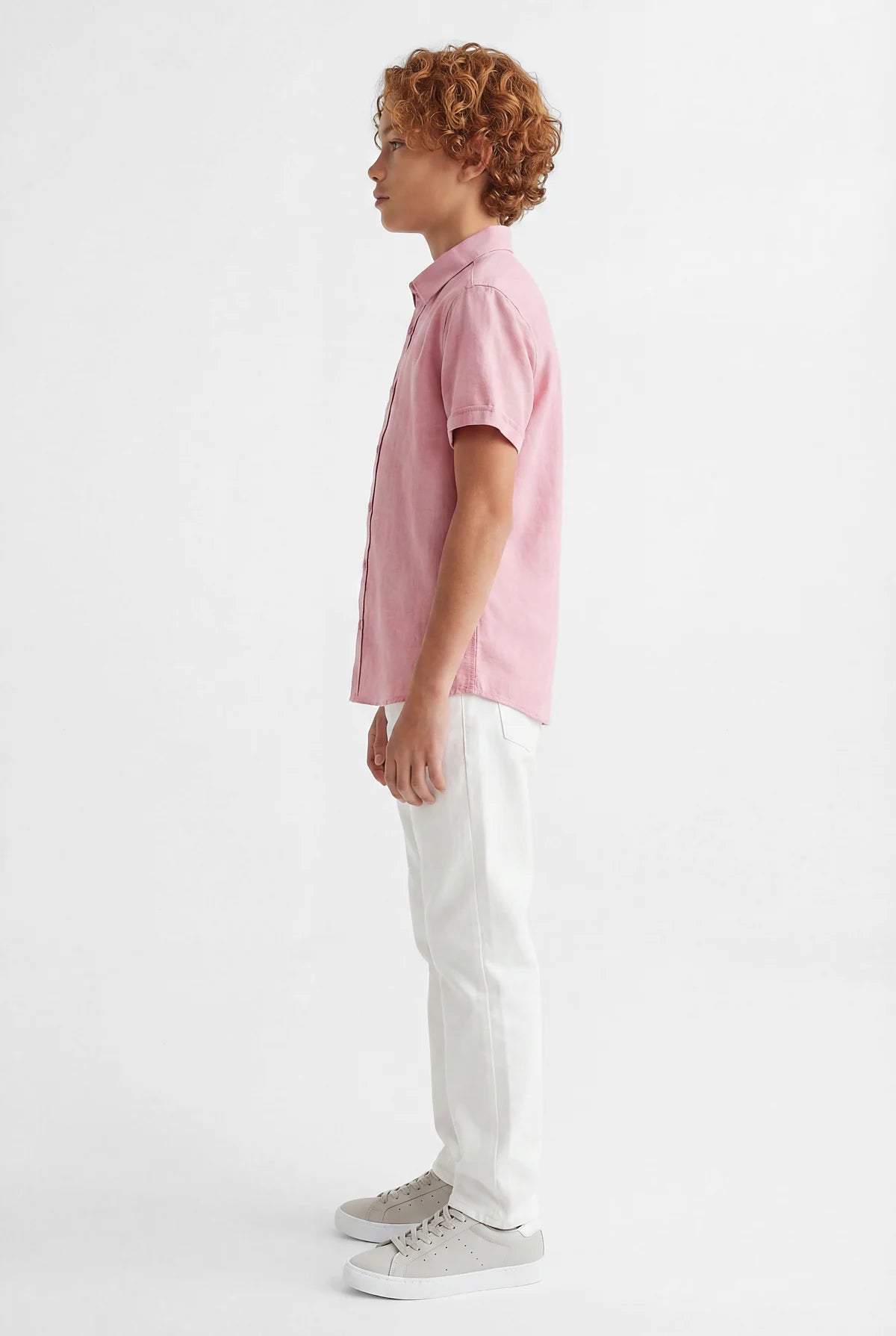 قميص قصير الأكمام للأولاد