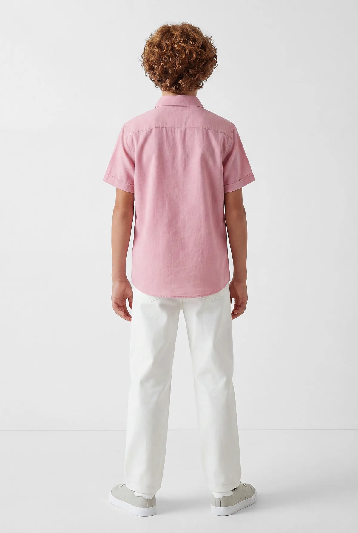 قميص قصير الأكمام للأولاد