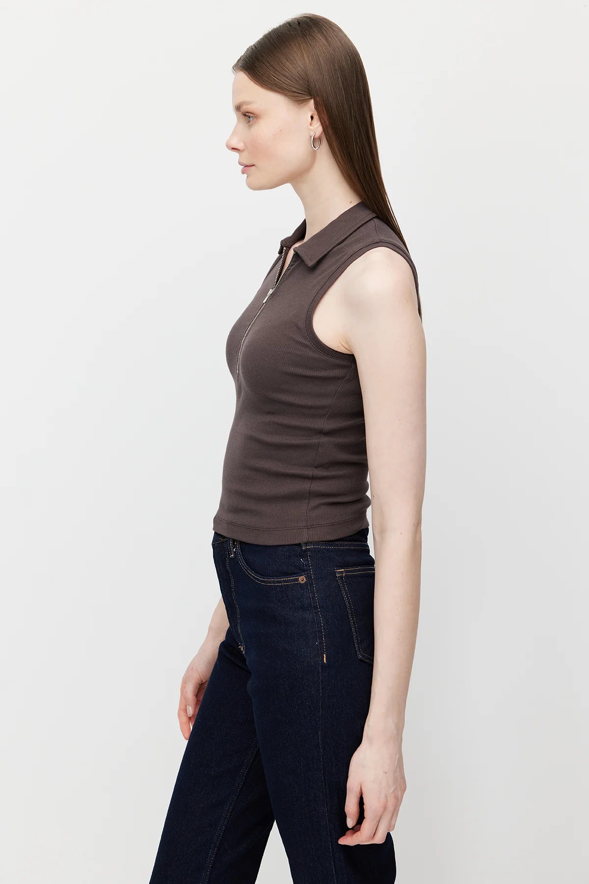 Women's Half-Zip Bodysuit