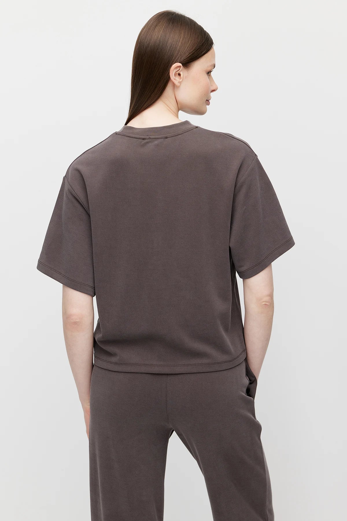 Women's Soft Textured Oversize T-shirt