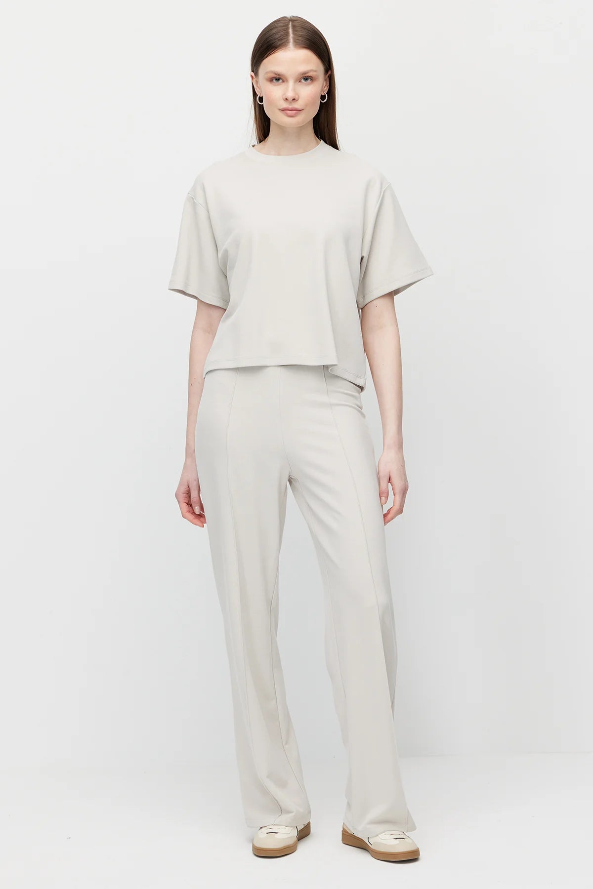 Women's Soft Textured Oversize T-shirt