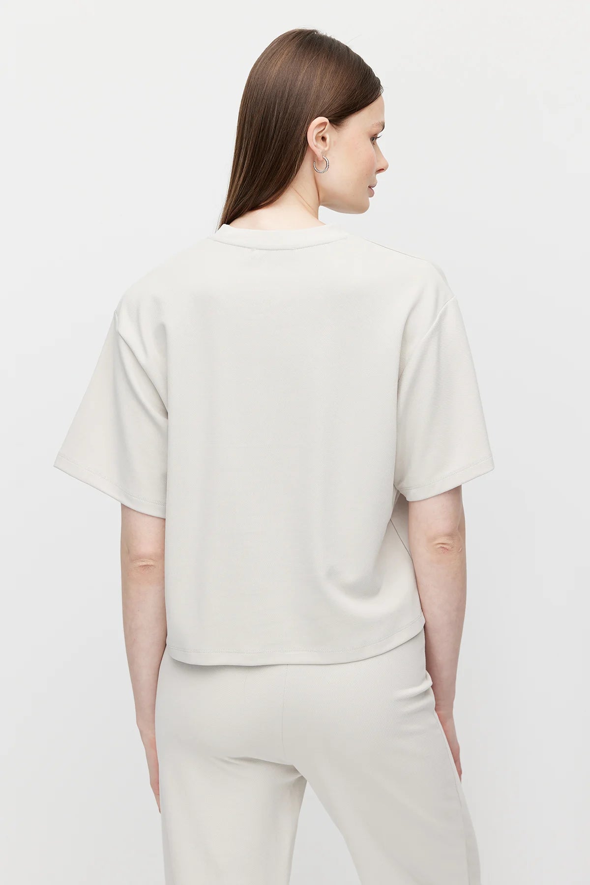 Women's Soft Textured Oversize T-shirt