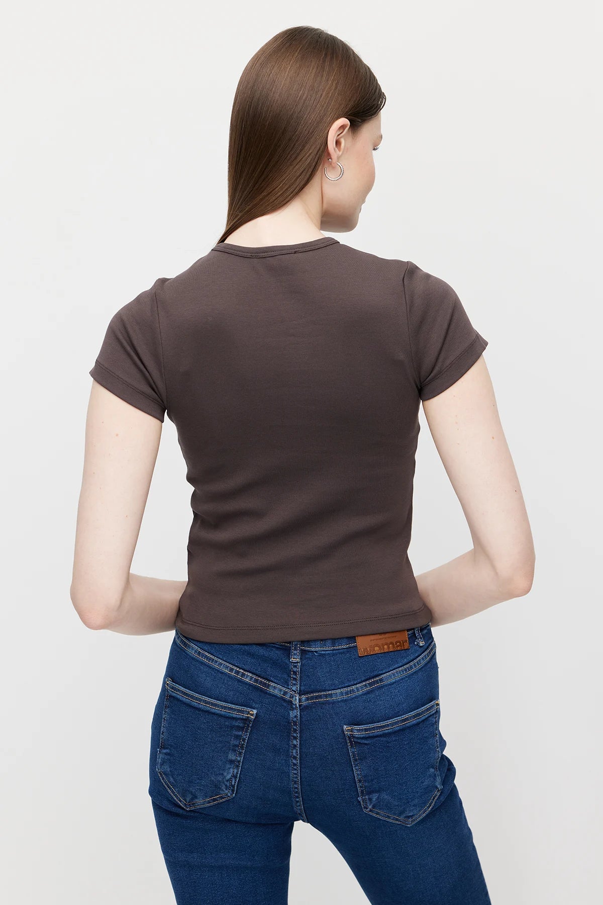 Women's Printed Crew Neck