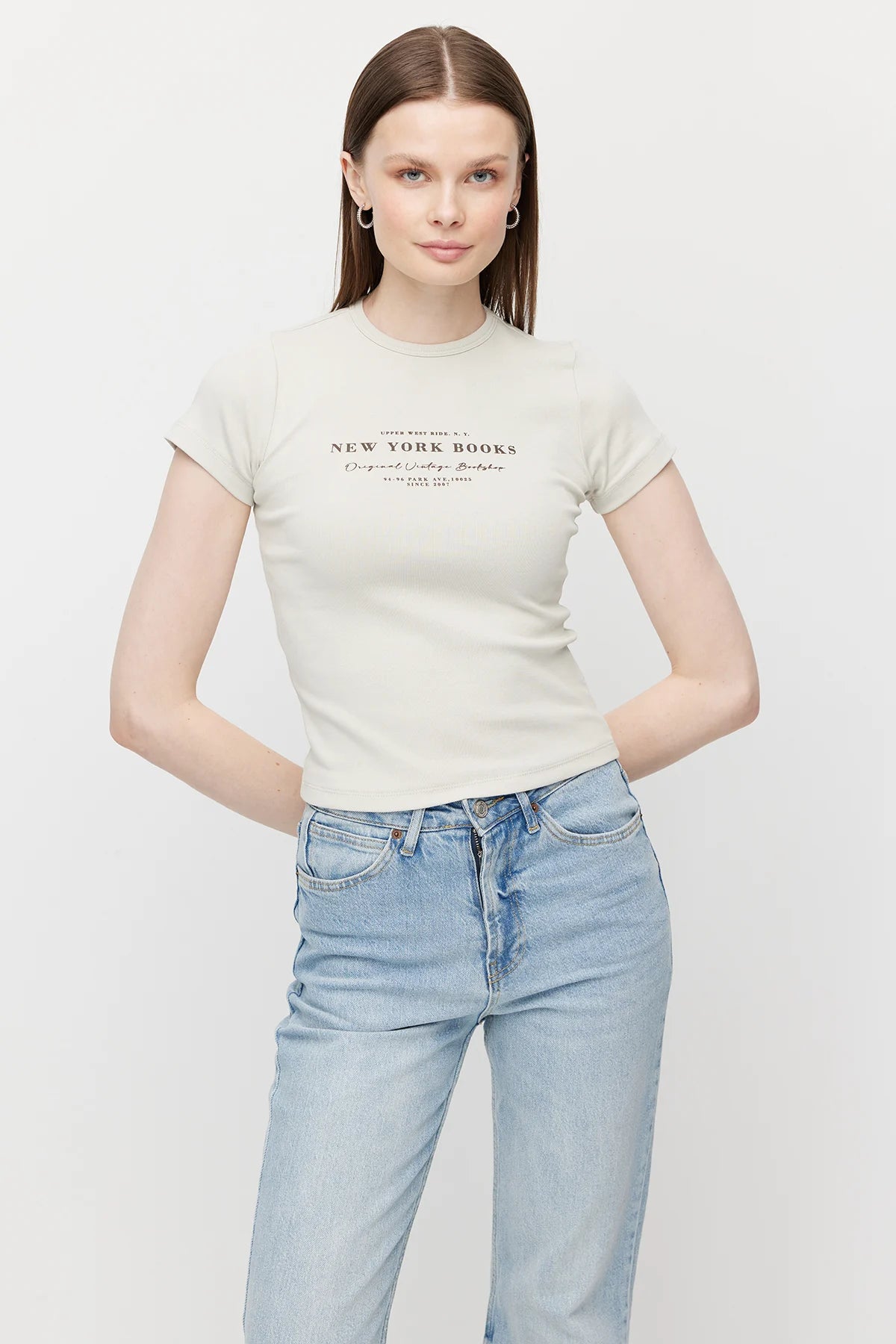 Women's Printed Crew Neck