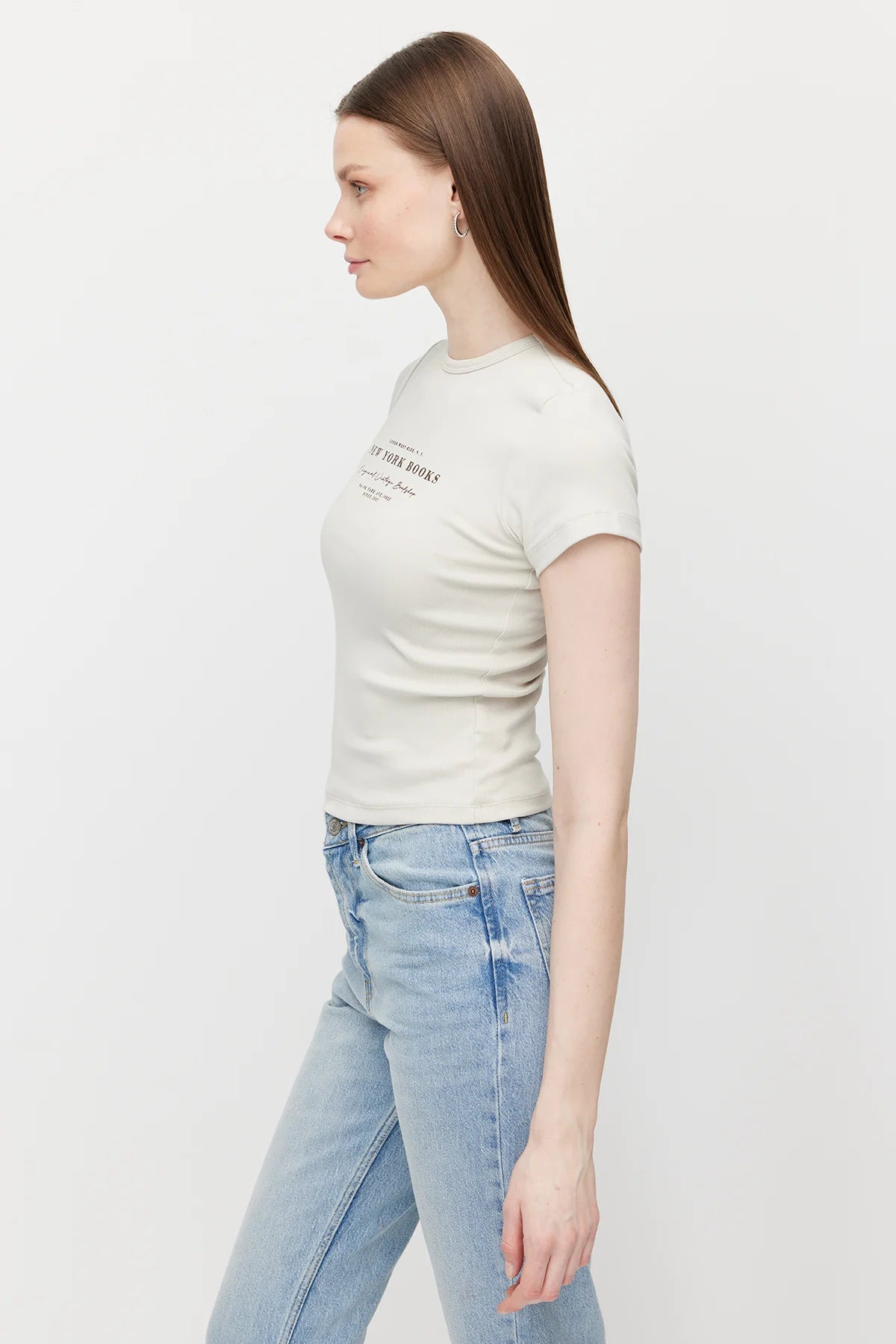 Women's Printed Crew Neck