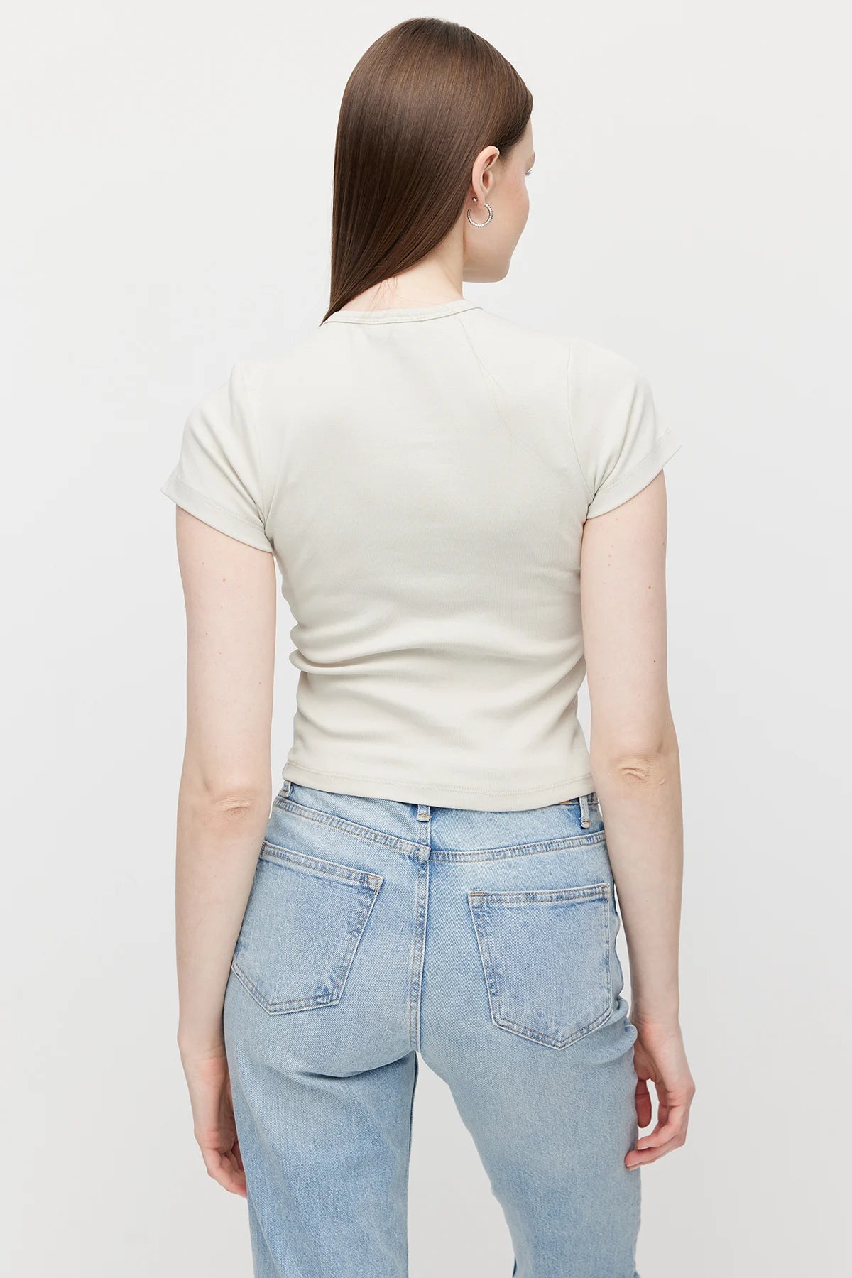 Women's Printed Crew Neck