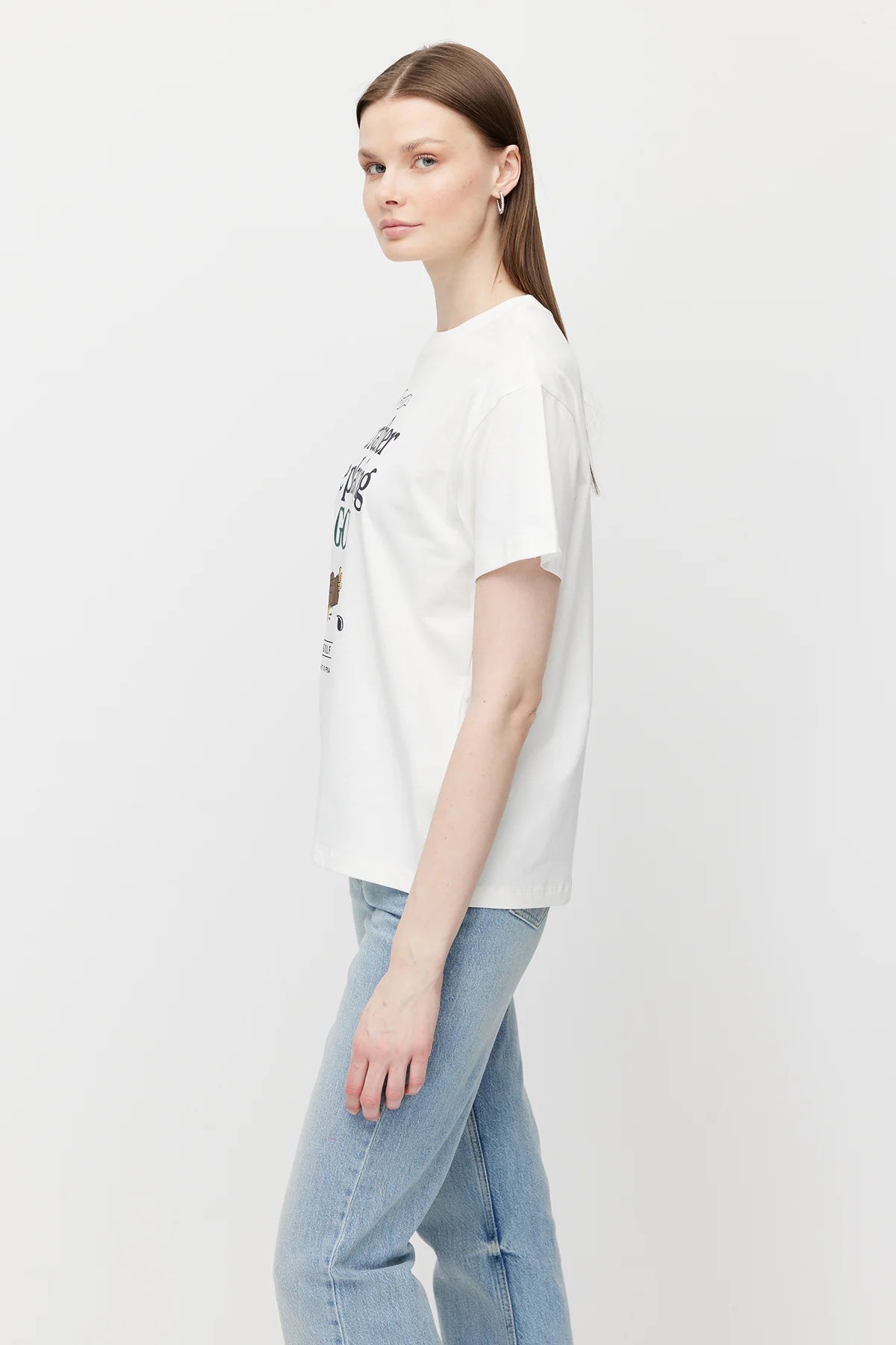Women's Printed Oversize T-shirt
