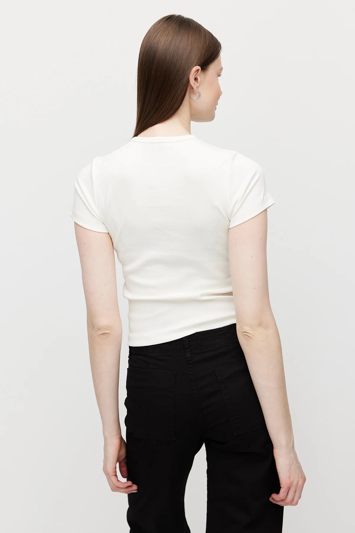 Women's Printed Crew Neck