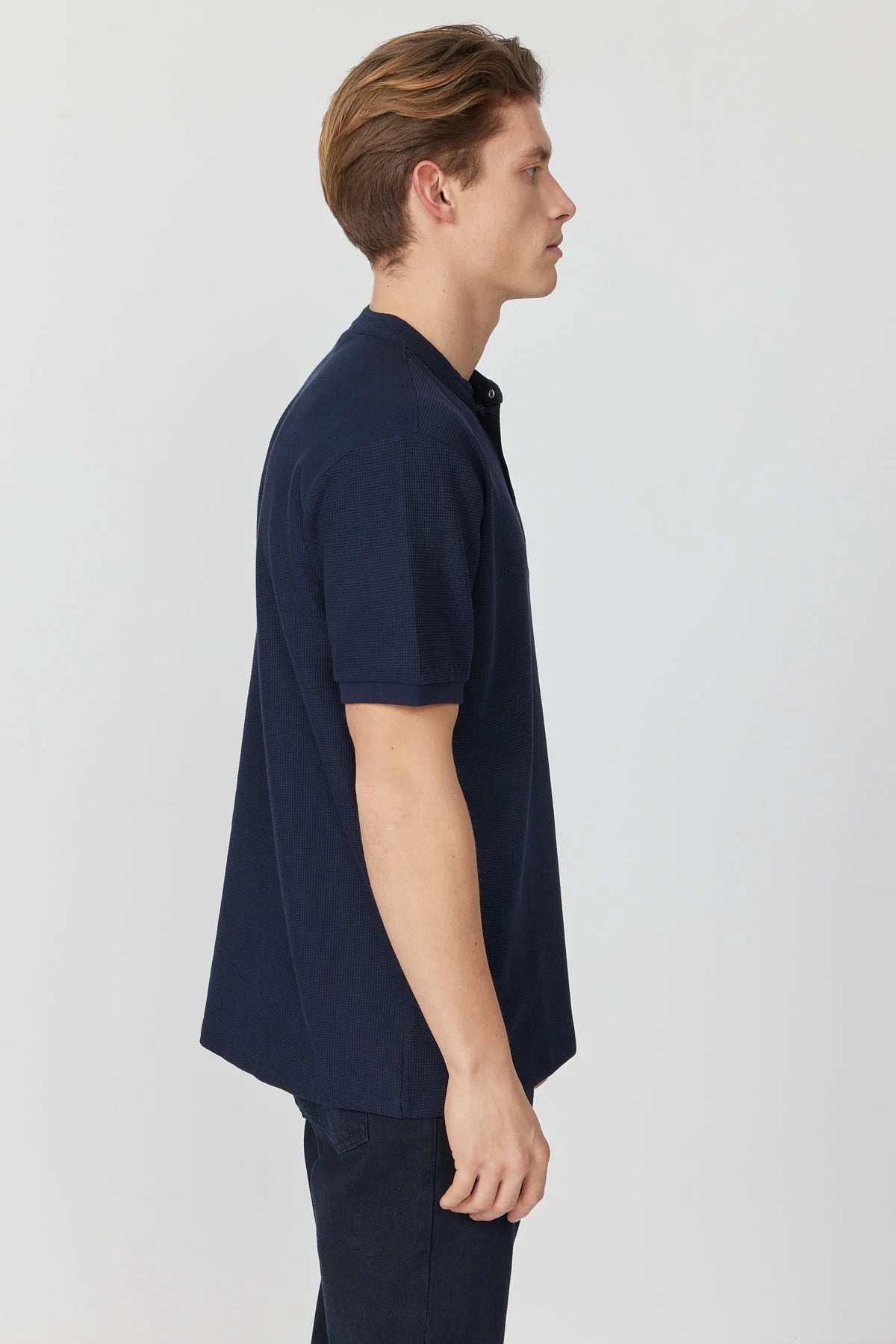 Men's Mandarin Collar T-shirt