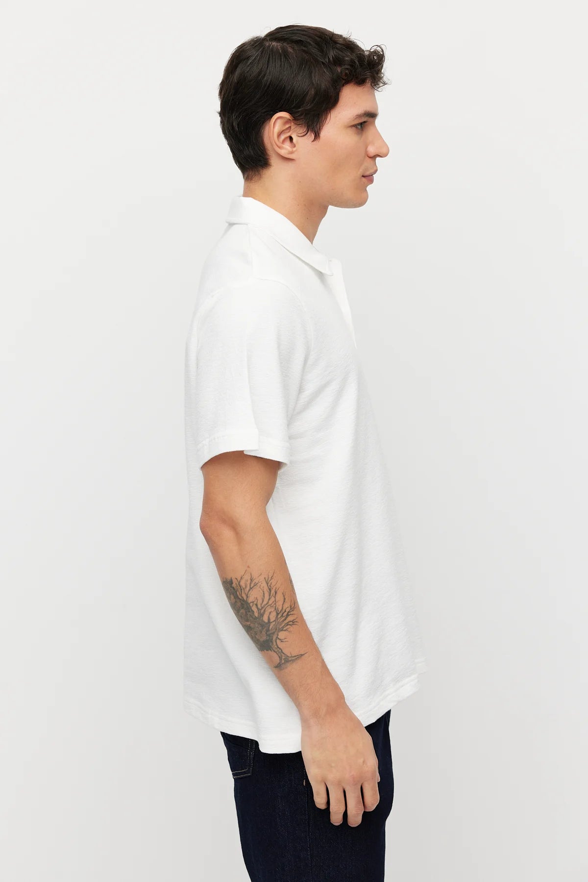 Men's Polo Collar Basic T-shirt