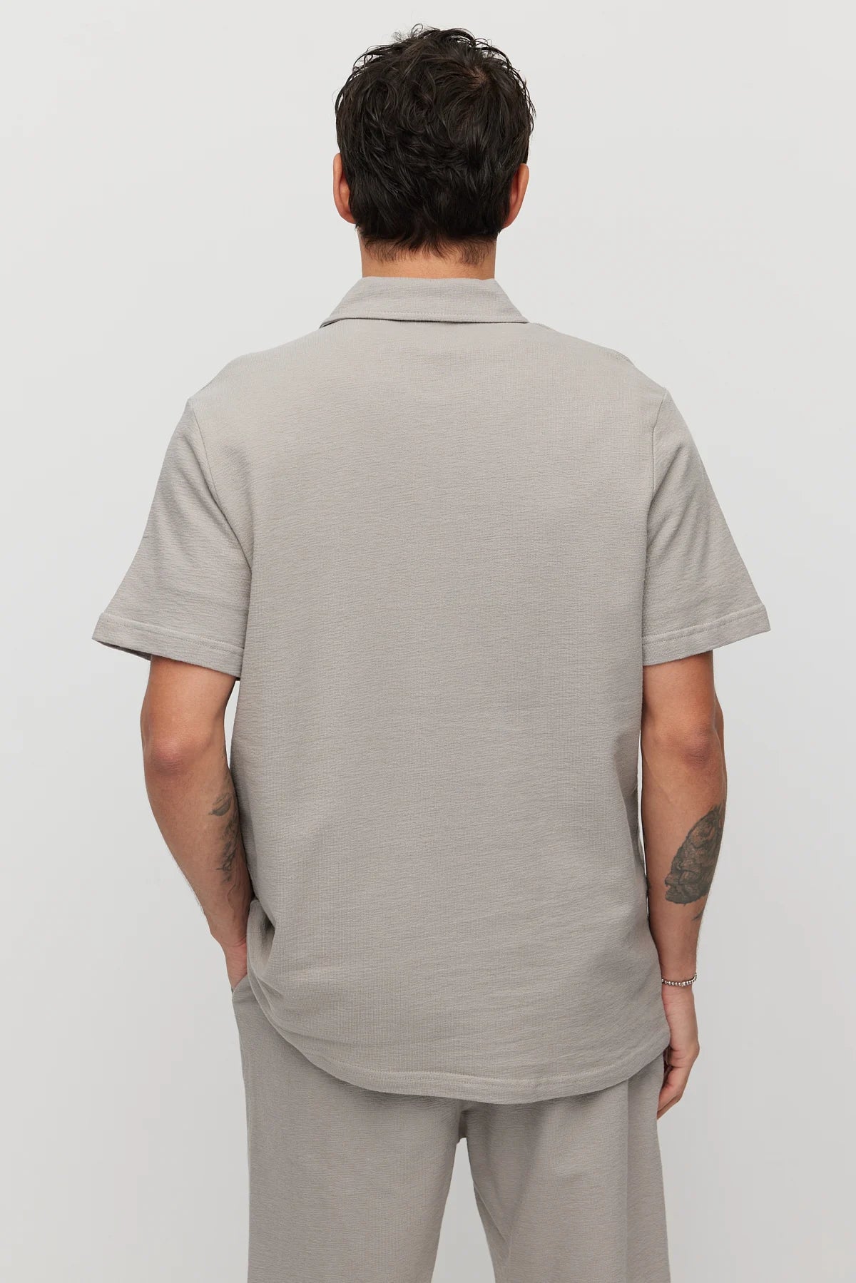 Men's Polo Collar Basic T-shirt