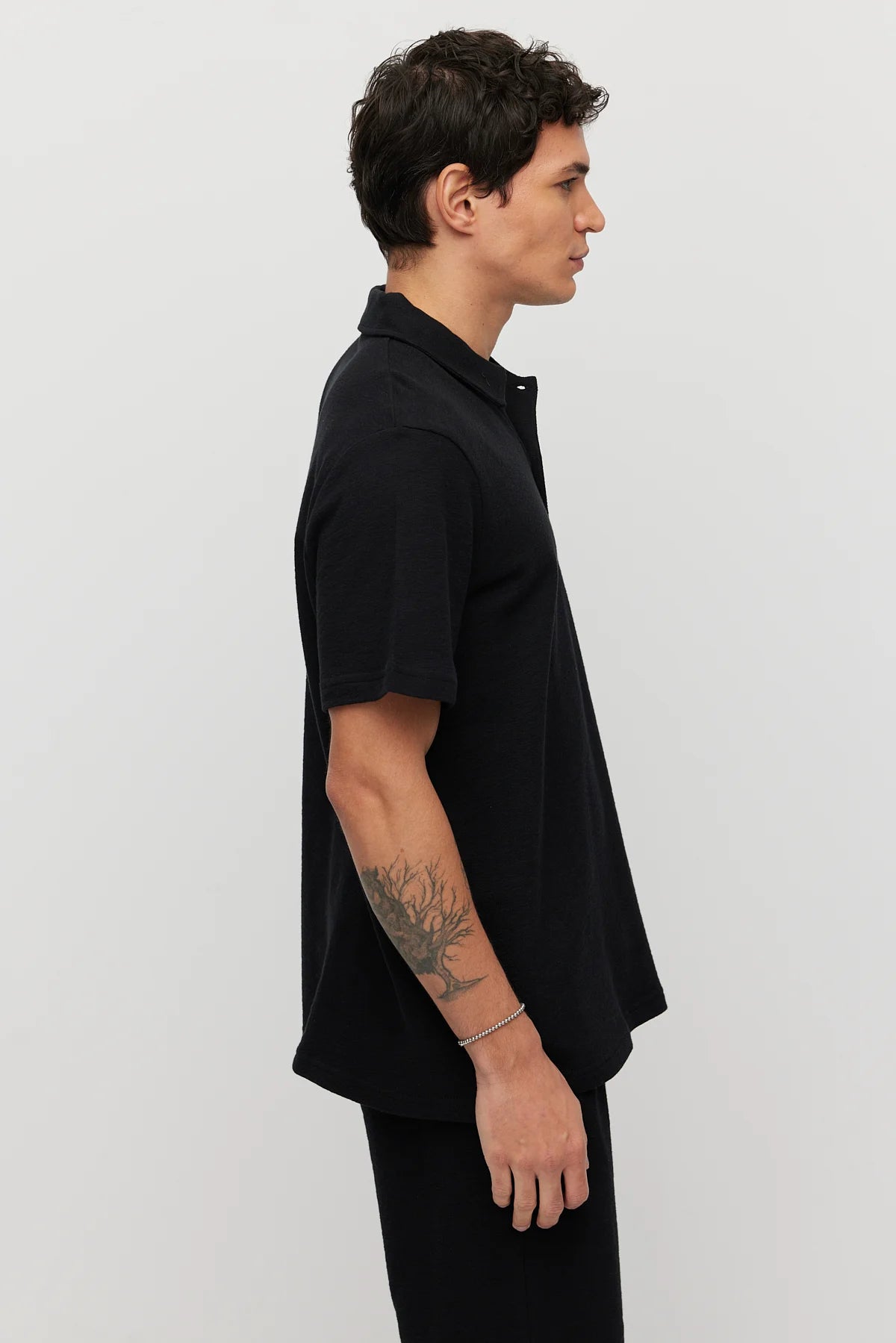 Men's Polo Collar Basic T-shirt