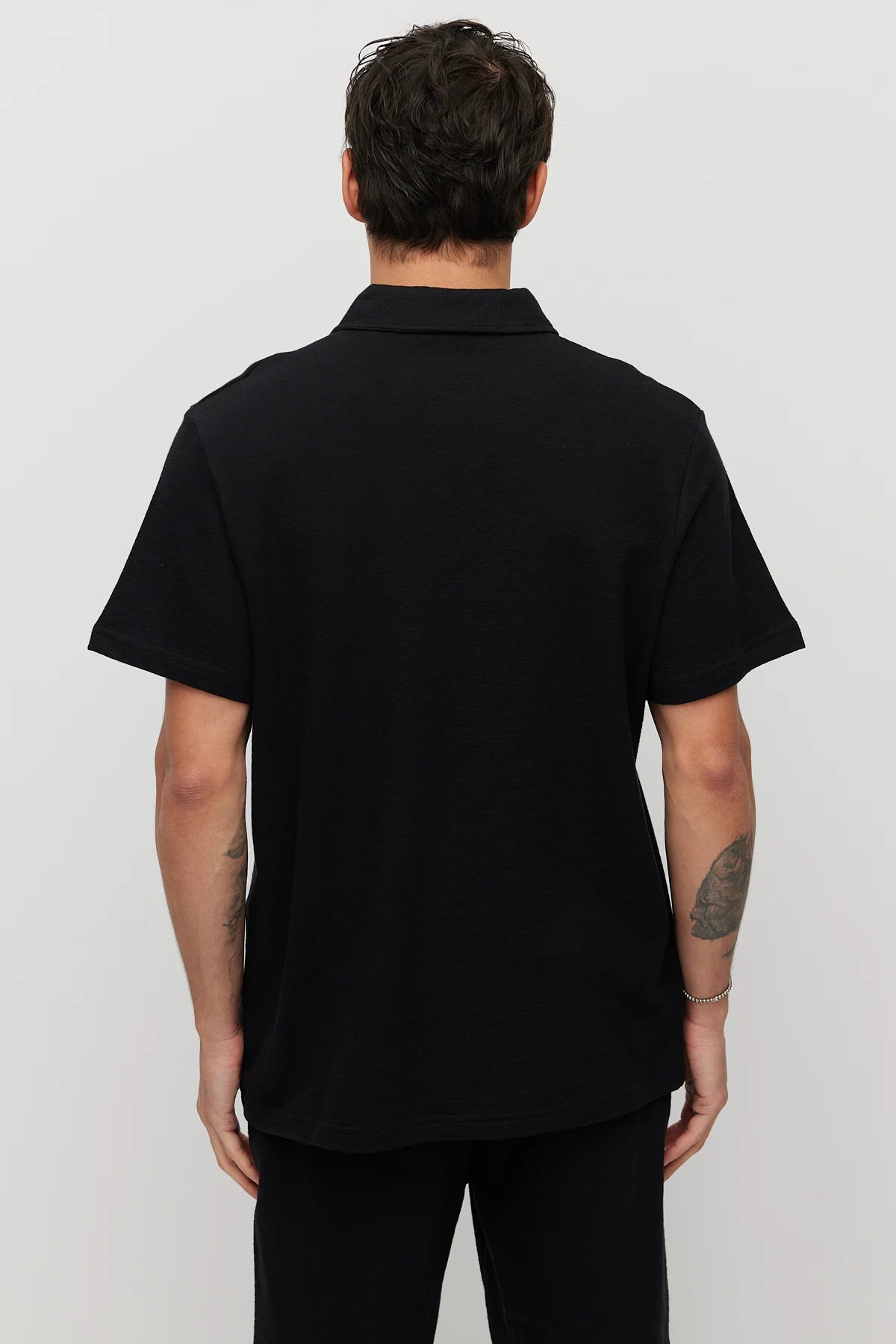 Men's Polo Collar Basic T-shirt