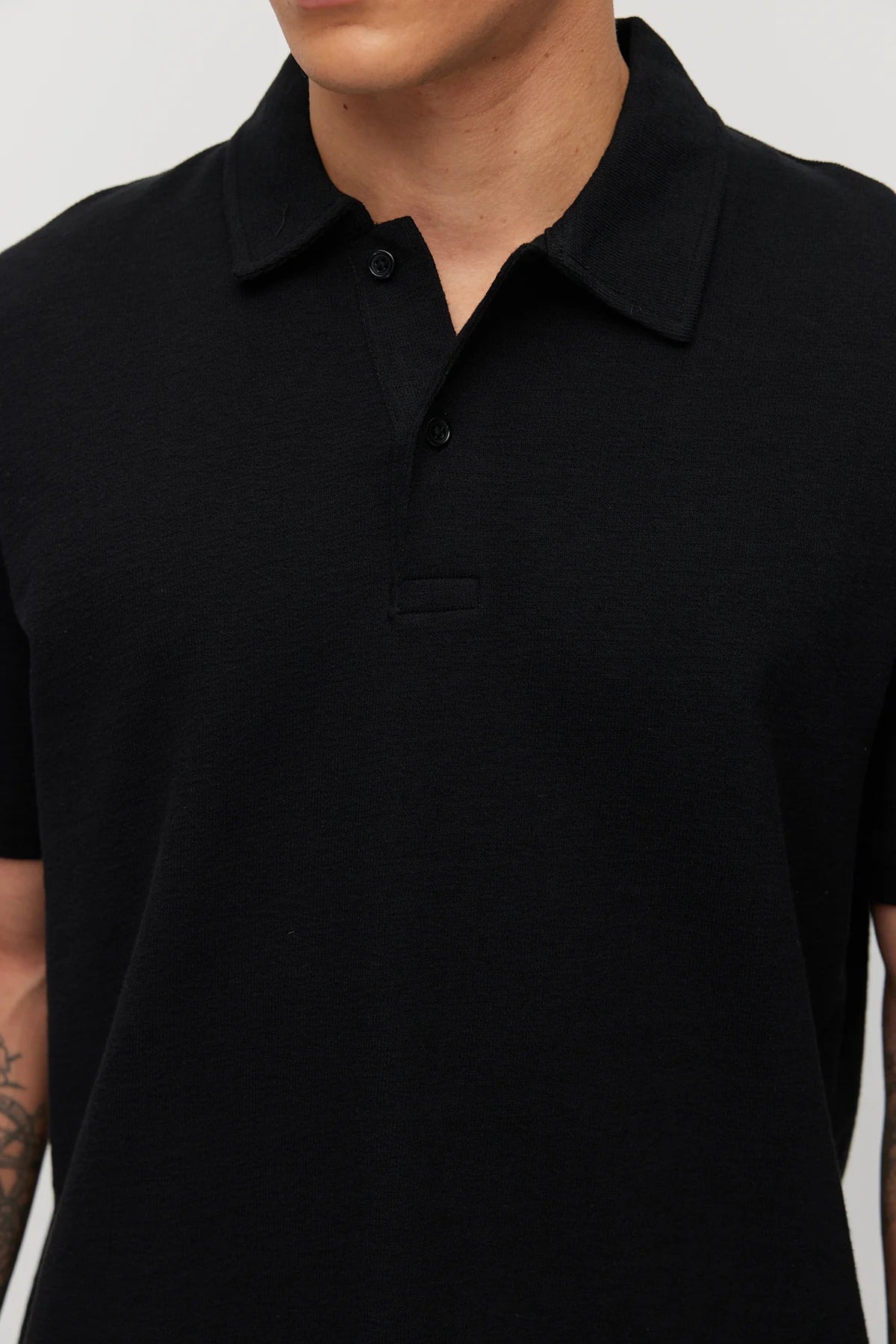 Men's Polo Collar Basic T-shirt