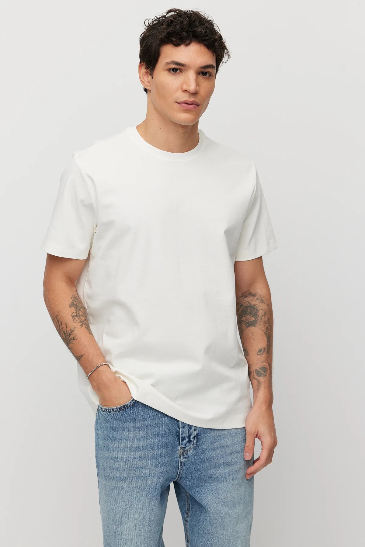 Men's Crew Neck Basic T-shirt