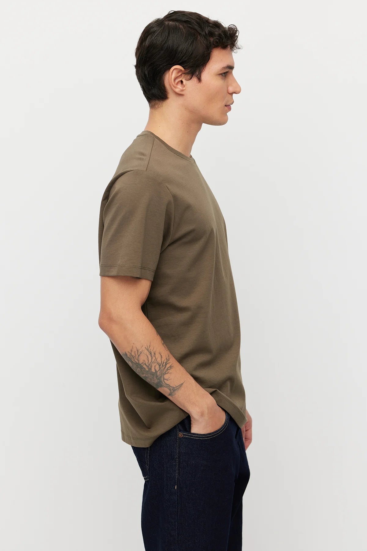 Men's Crew Neck Basic T-shirt