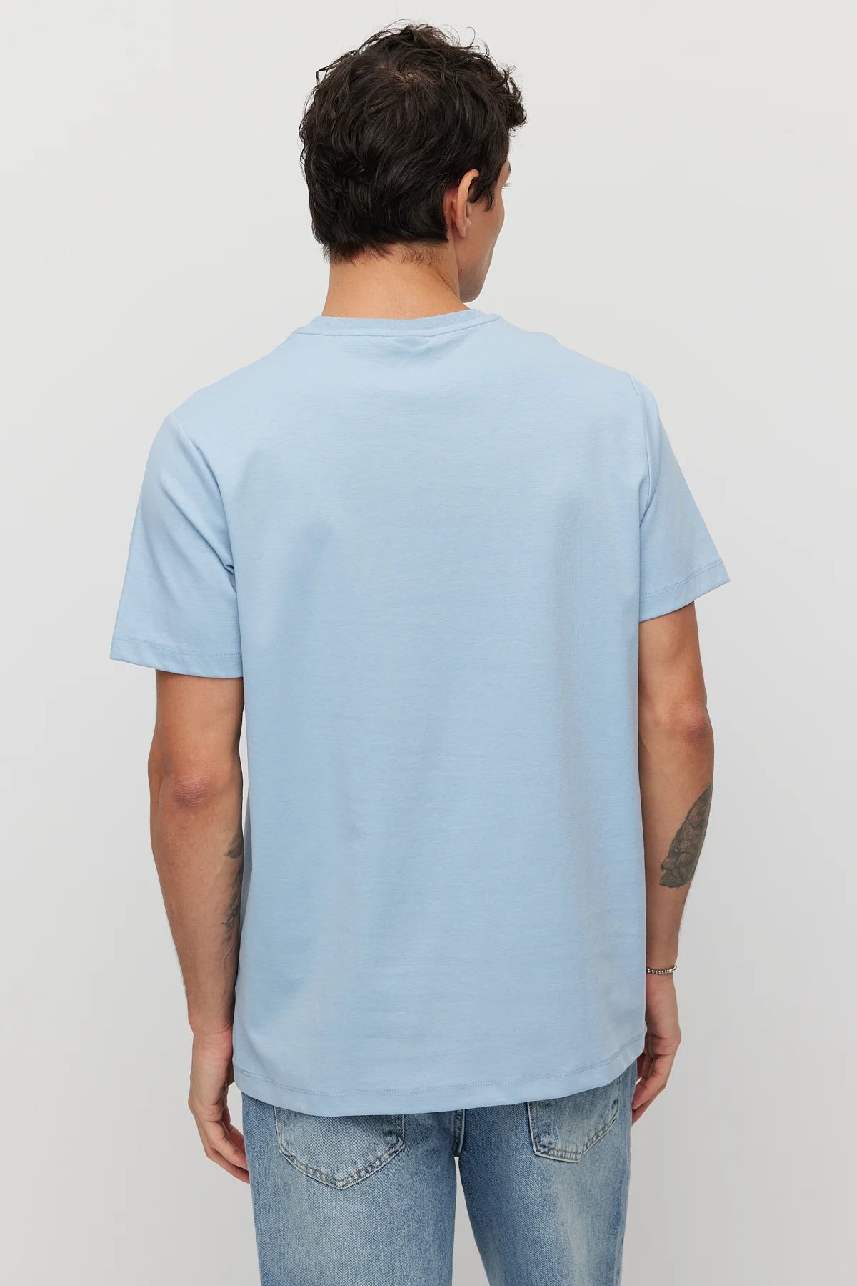 Men's Crew Neck Basic T-shirt