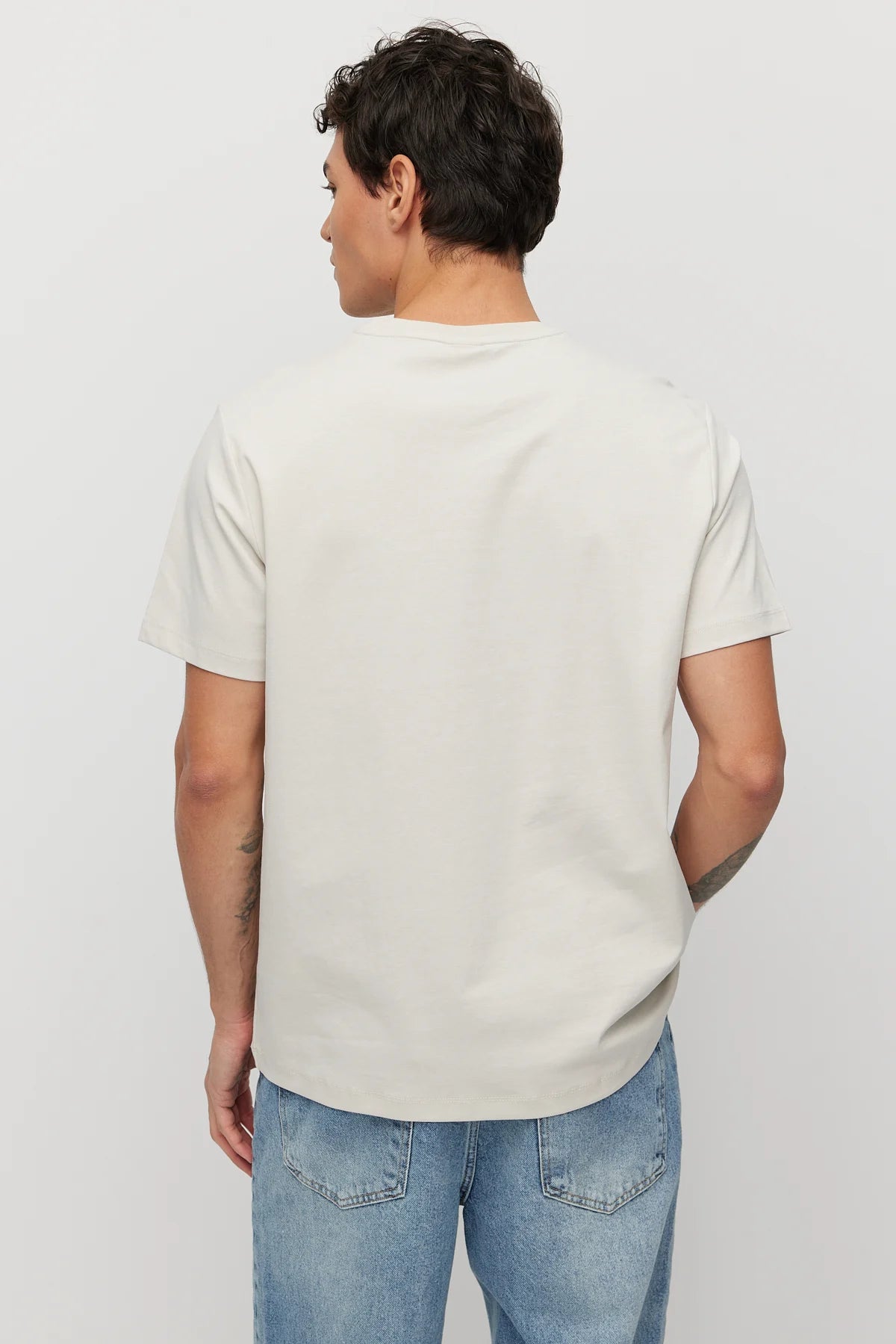 Men's Crew Neck Basic T-shirt