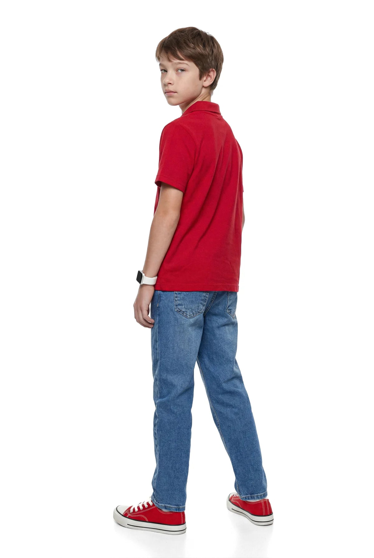 Boys' Polo Collar T-shirt