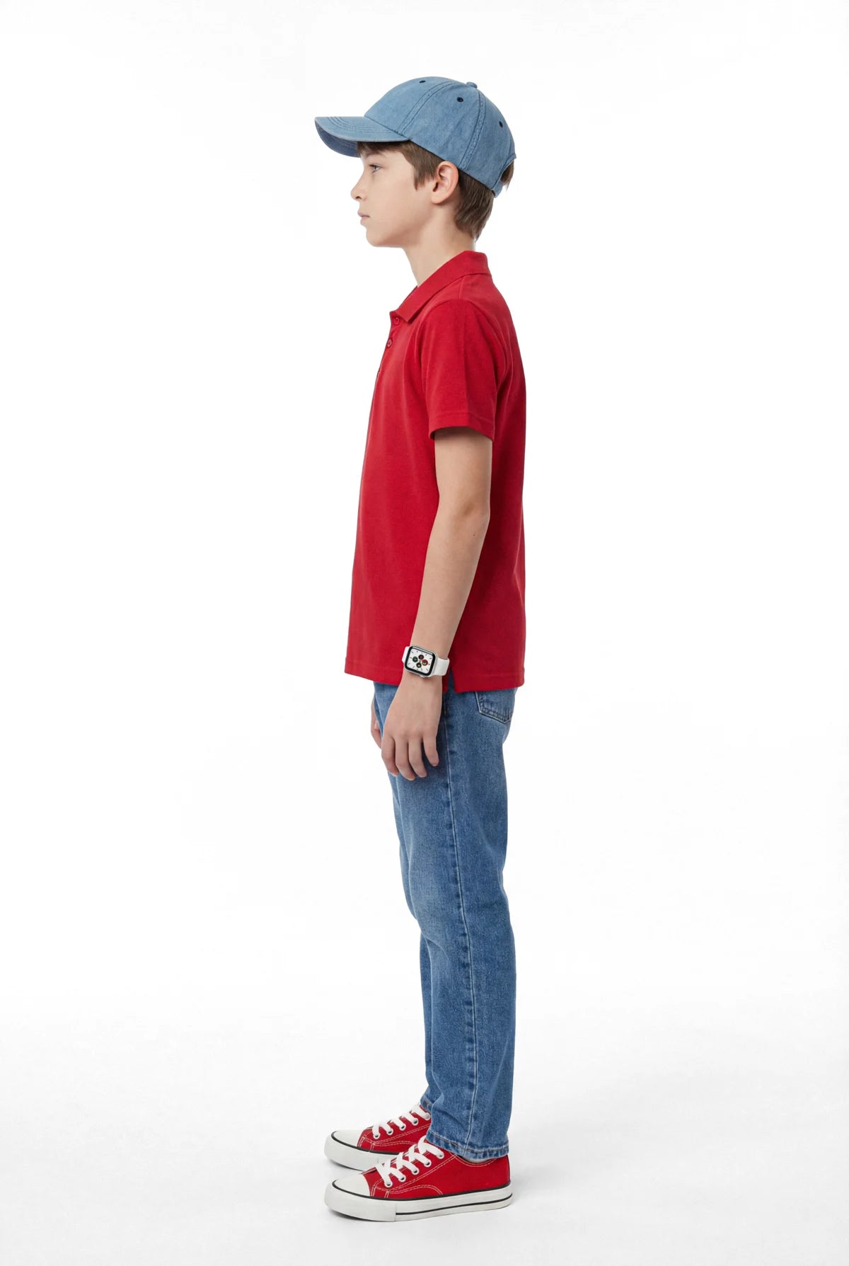 Boys' Polo Collar T-shirt