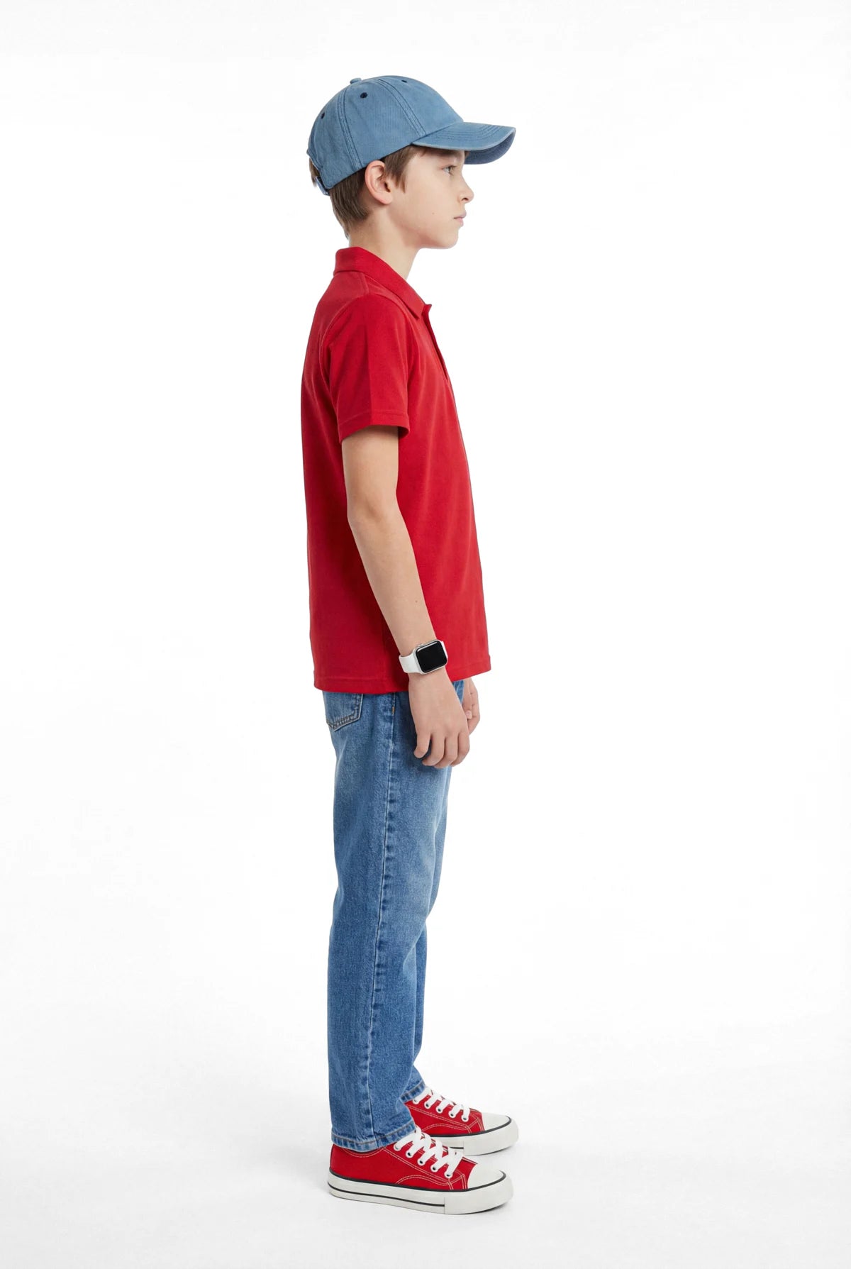 Boys' Polo Collar T-shirt