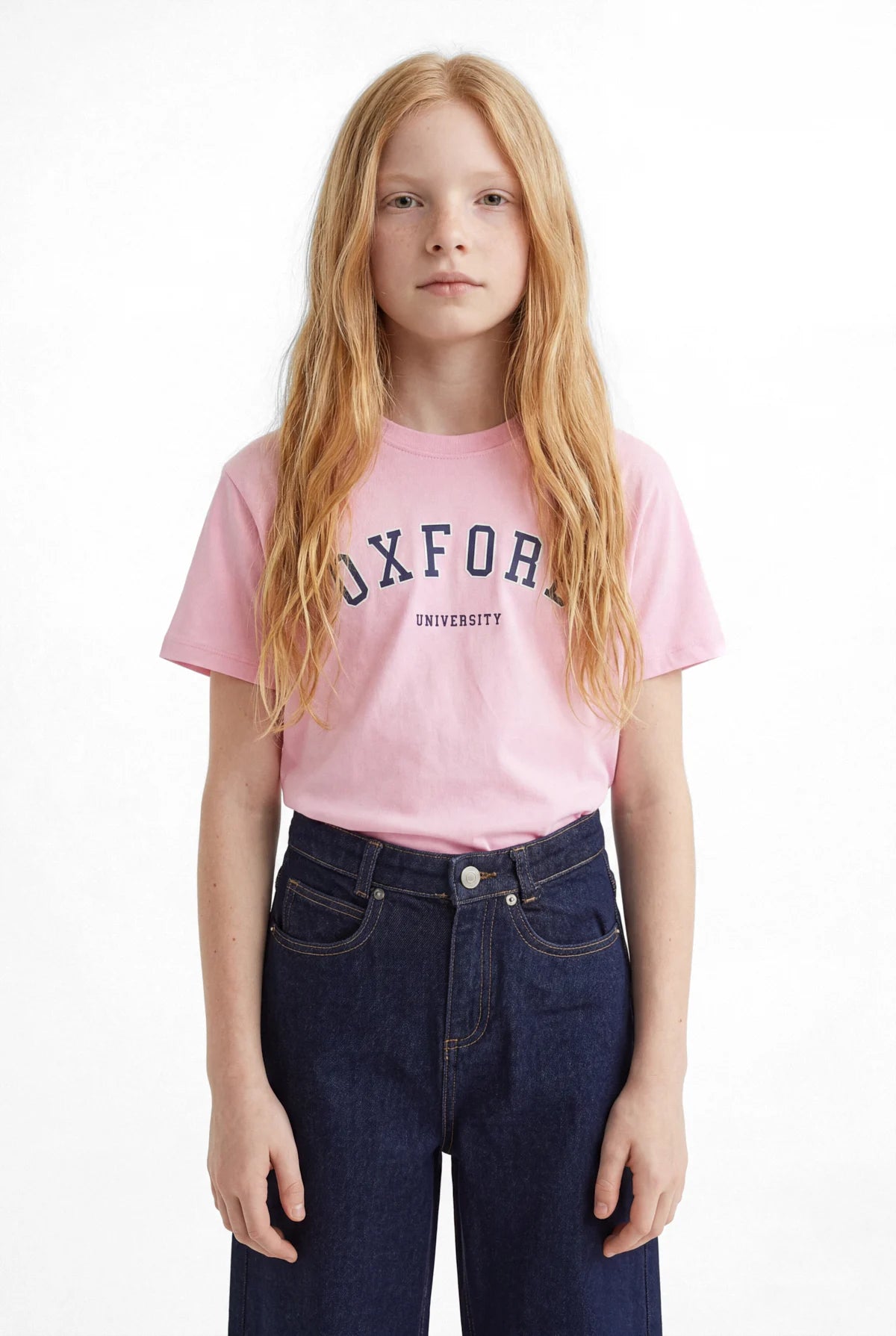Girls' Printed Basic T-shirt
