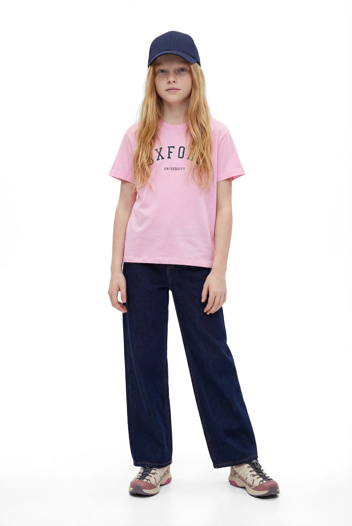 Girls' Printed Basic T-shirt