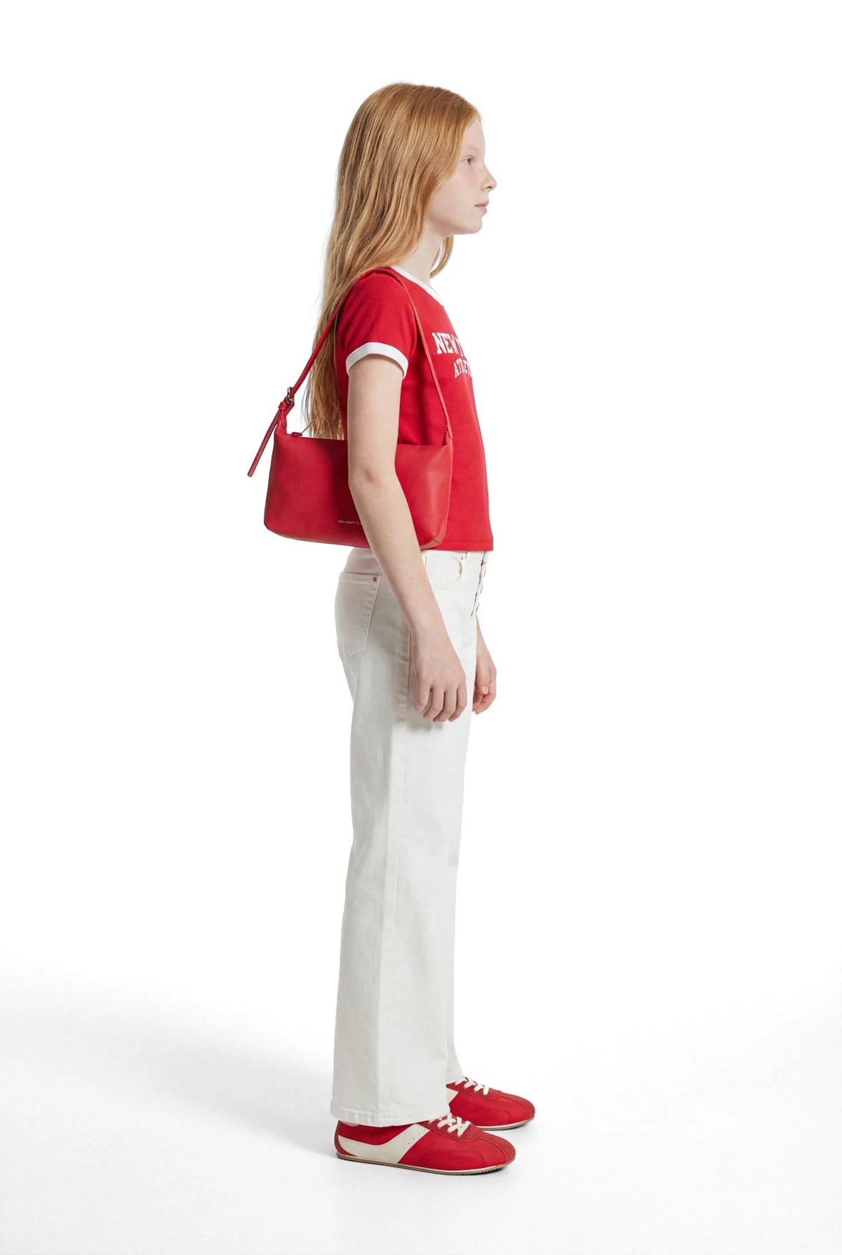 Girl's T-shirt with Text Print