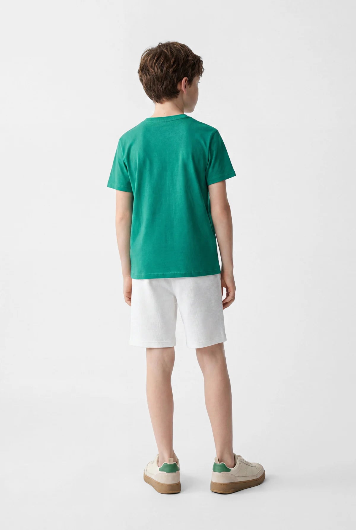 Boys' Crew Neck Basic T-shirt