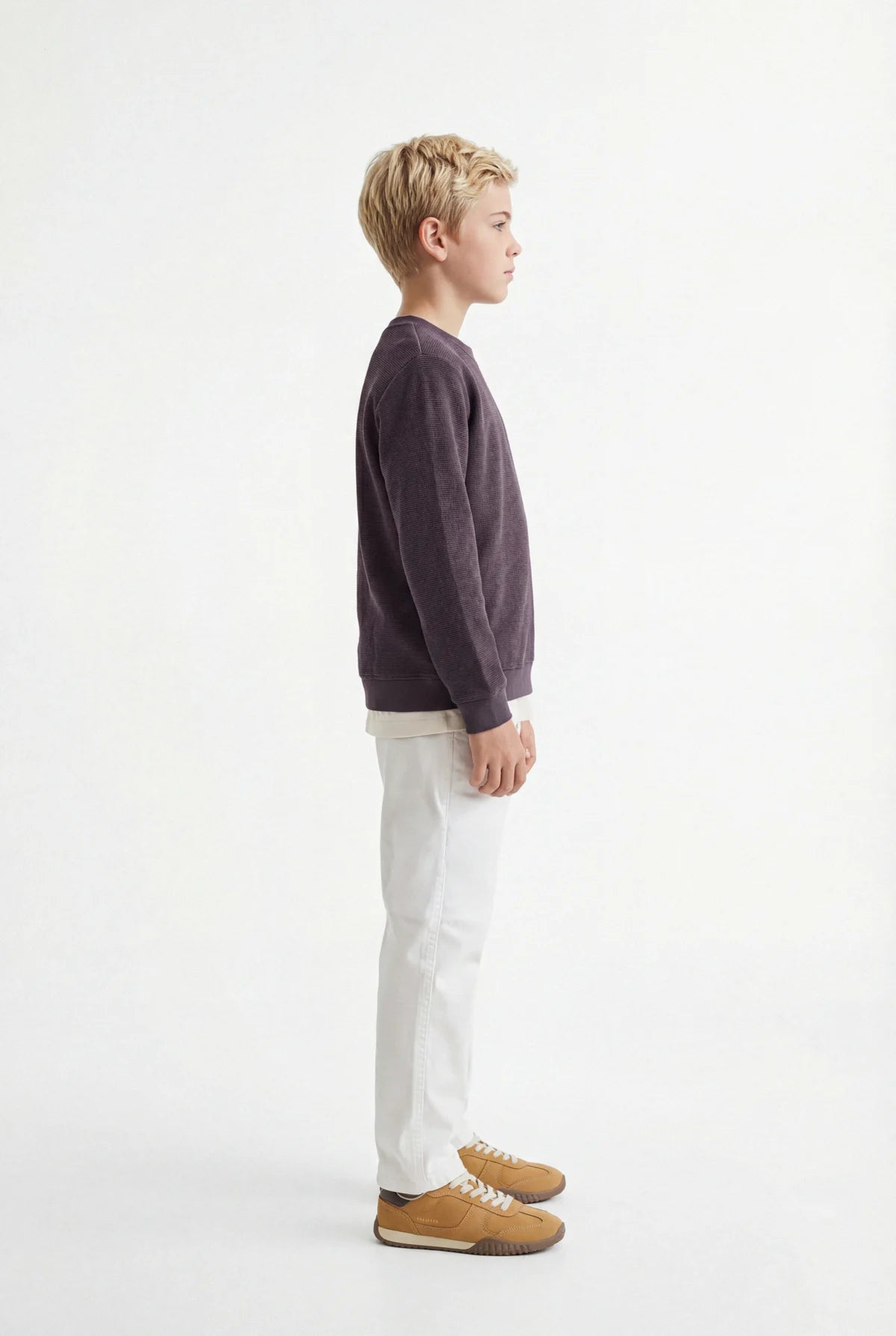 Boys' Ribbed Sweatshirt