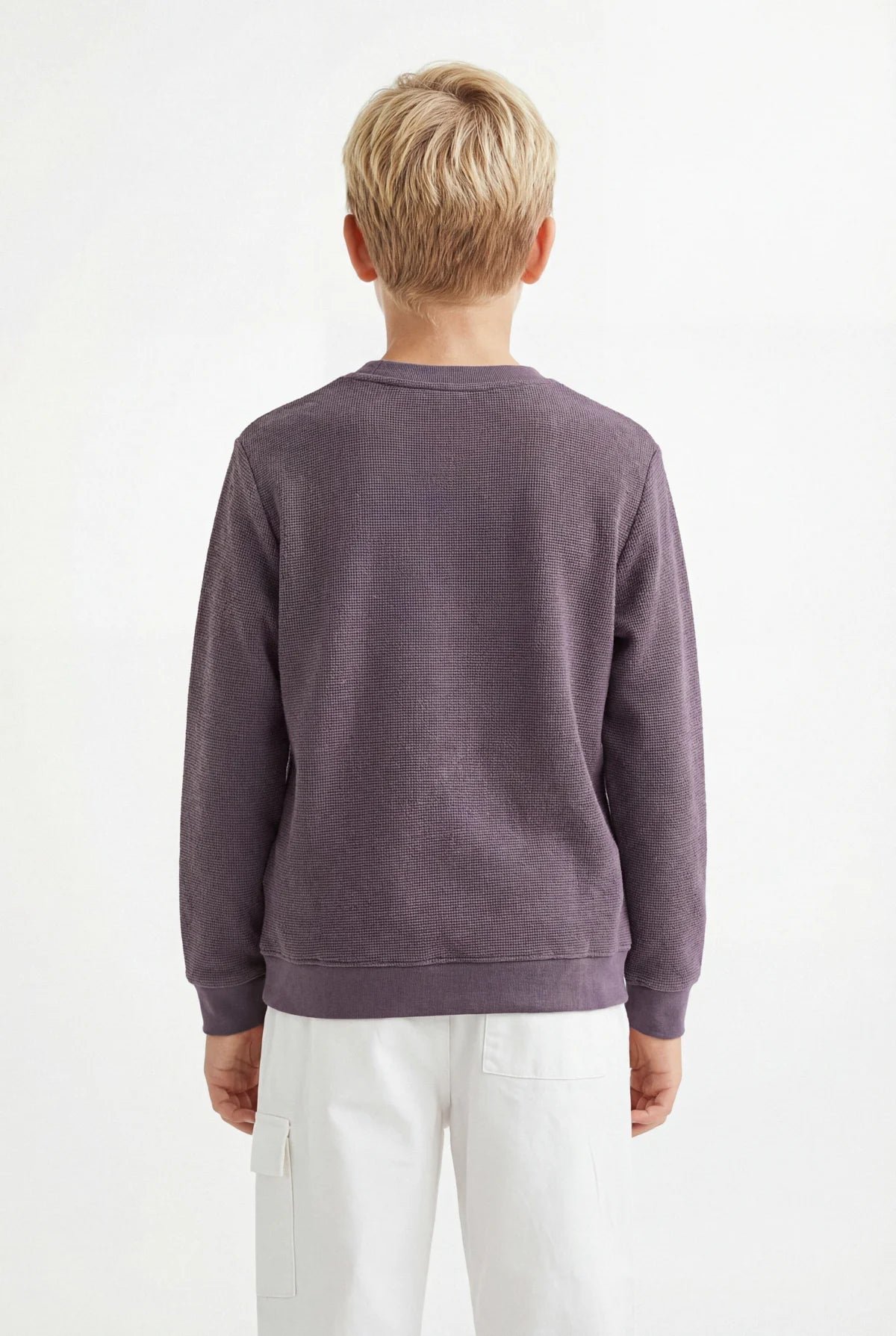 Boys' Ribbed Sweatshirt