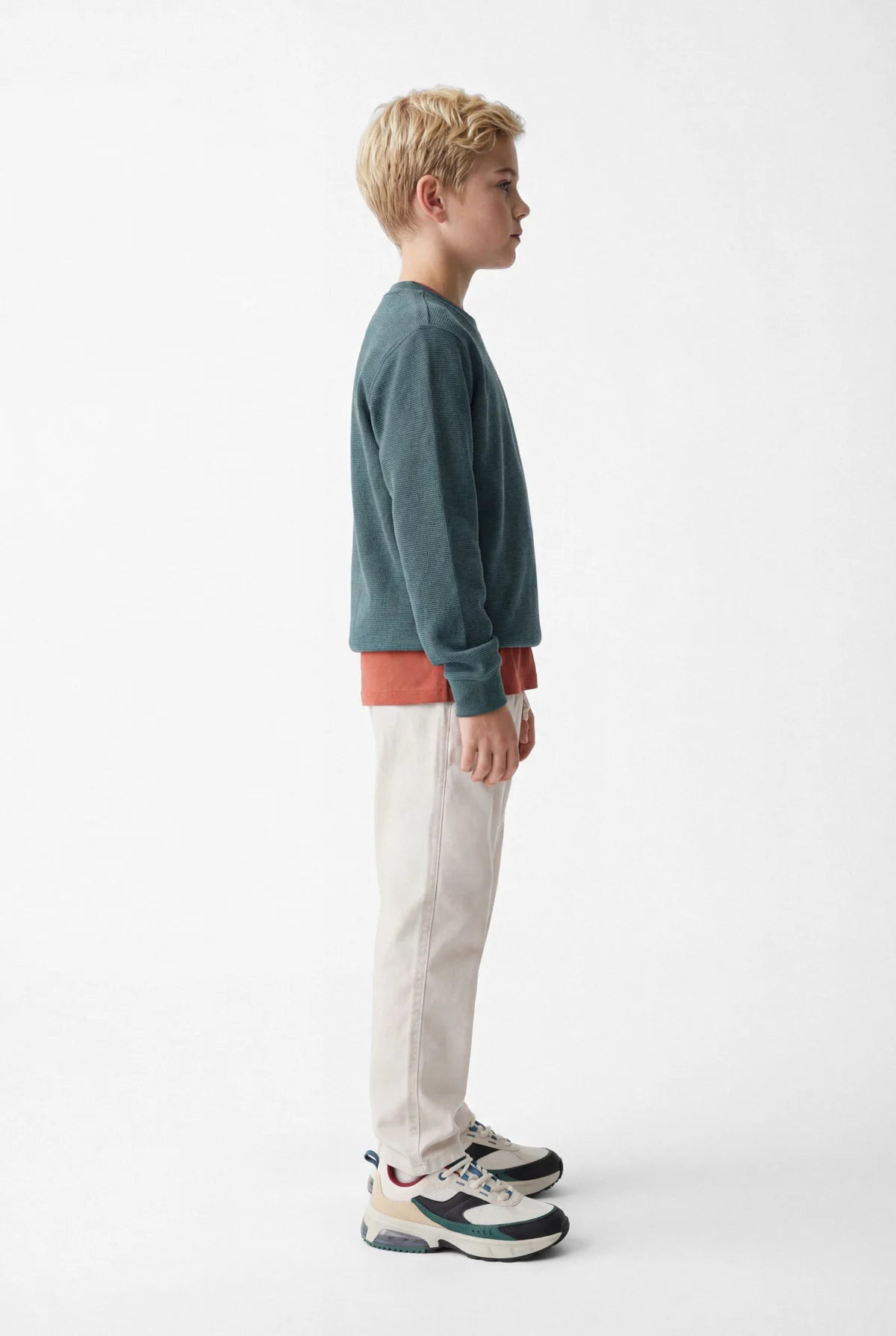 Boys' Ribbed Sweatshirt