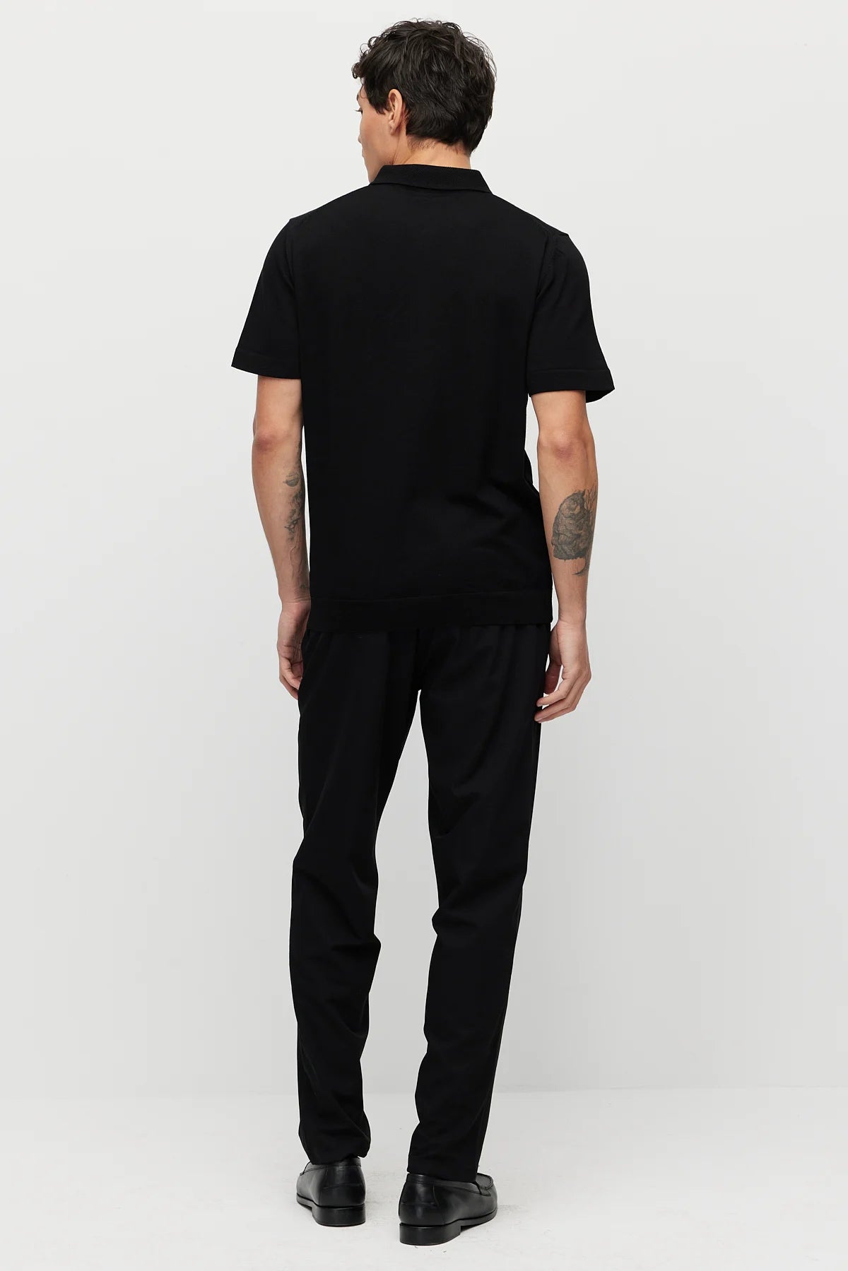 Men's Jogger Pants with Elastic Waistband and Drawstring