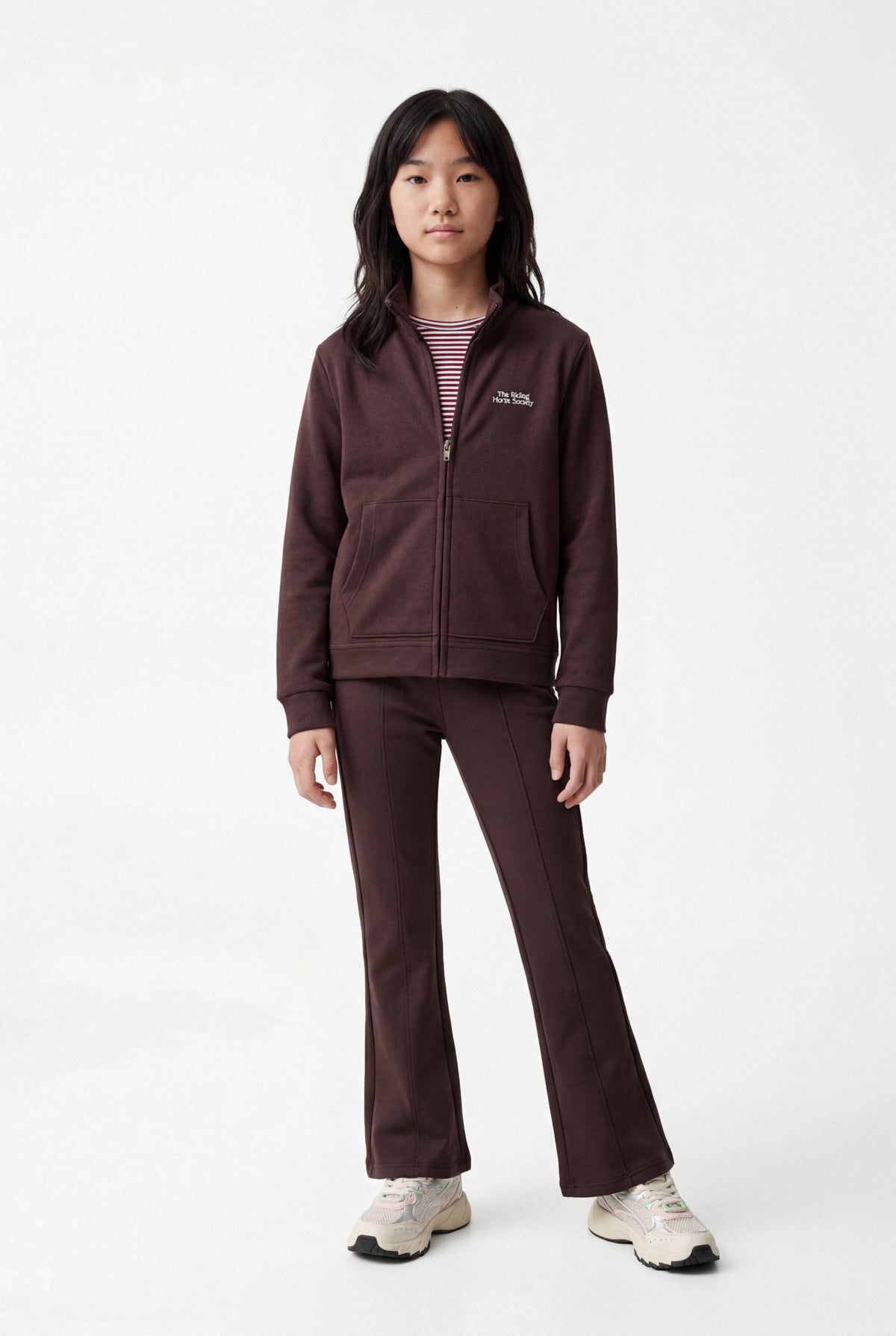 بنطلون بناتي بخصر مطاطي